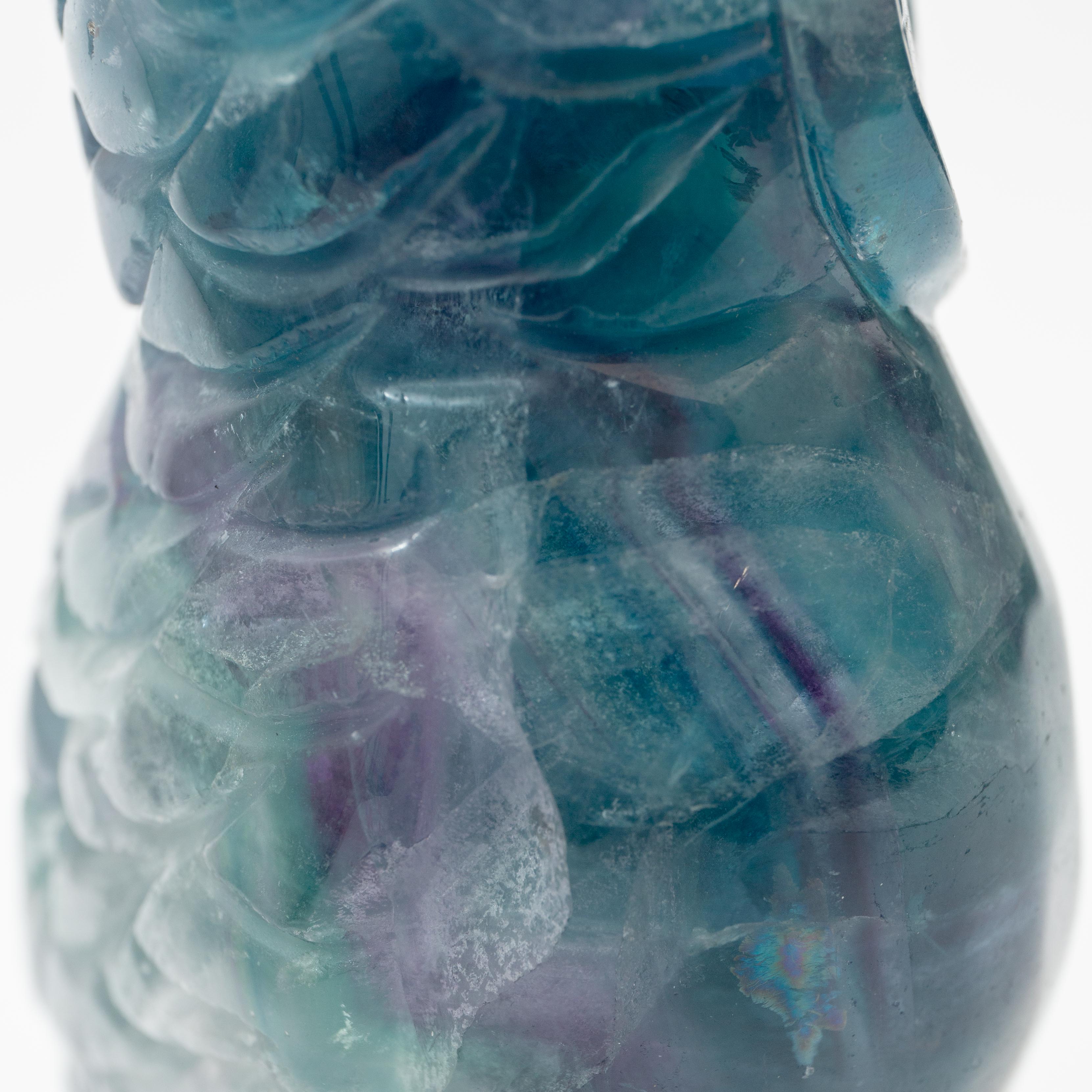 Owl - Fluorite