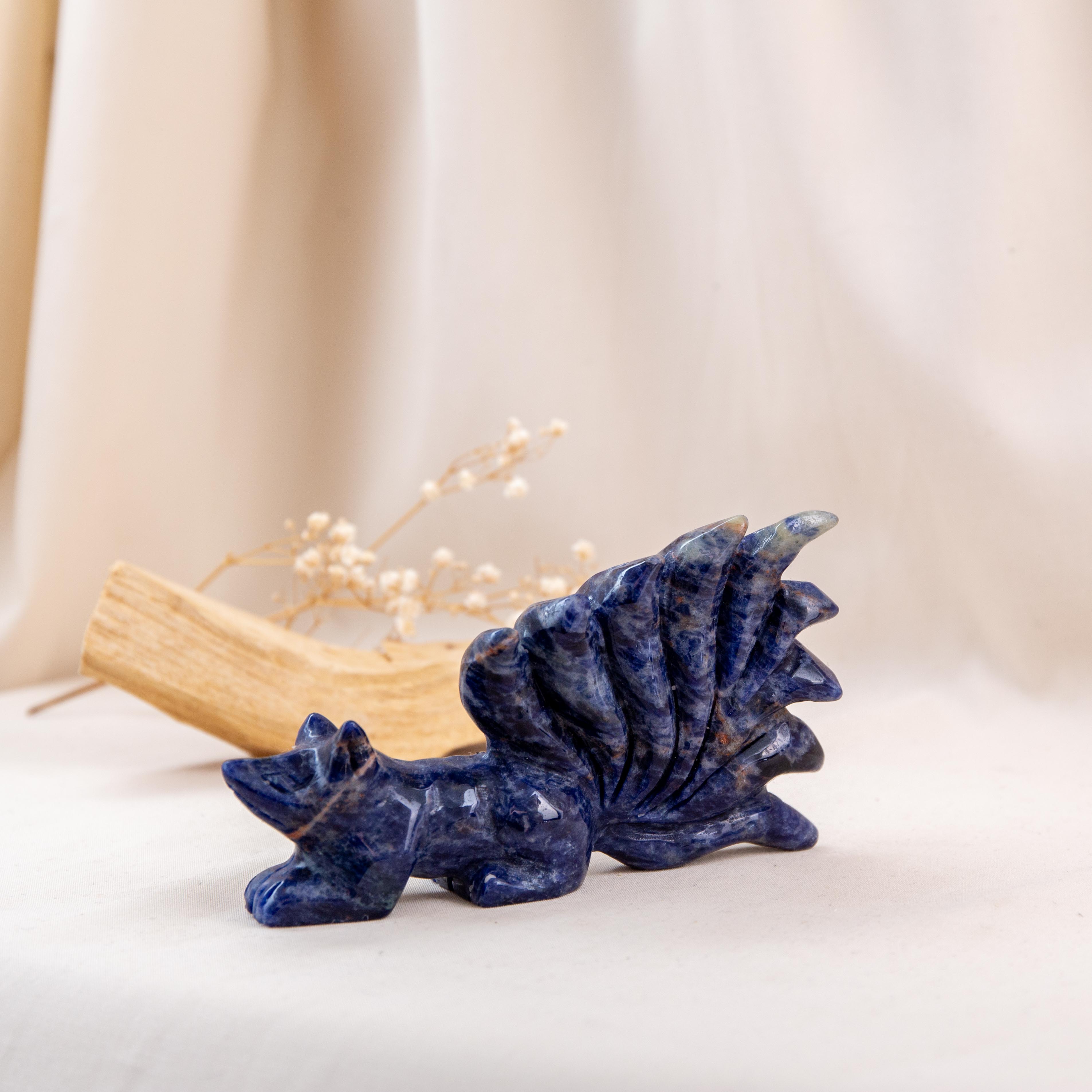 Nine-Tailed Fox - Sodalite