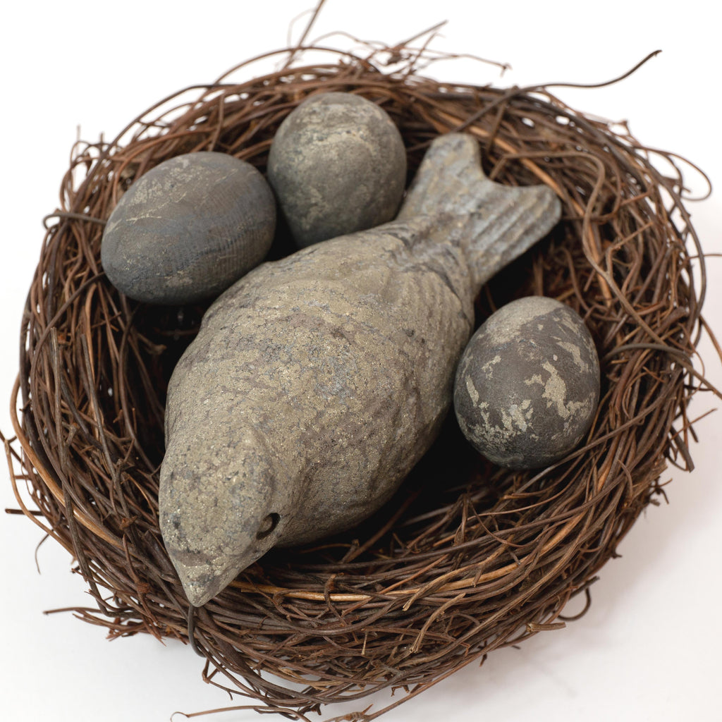 Bird in Nest - Pyrite
