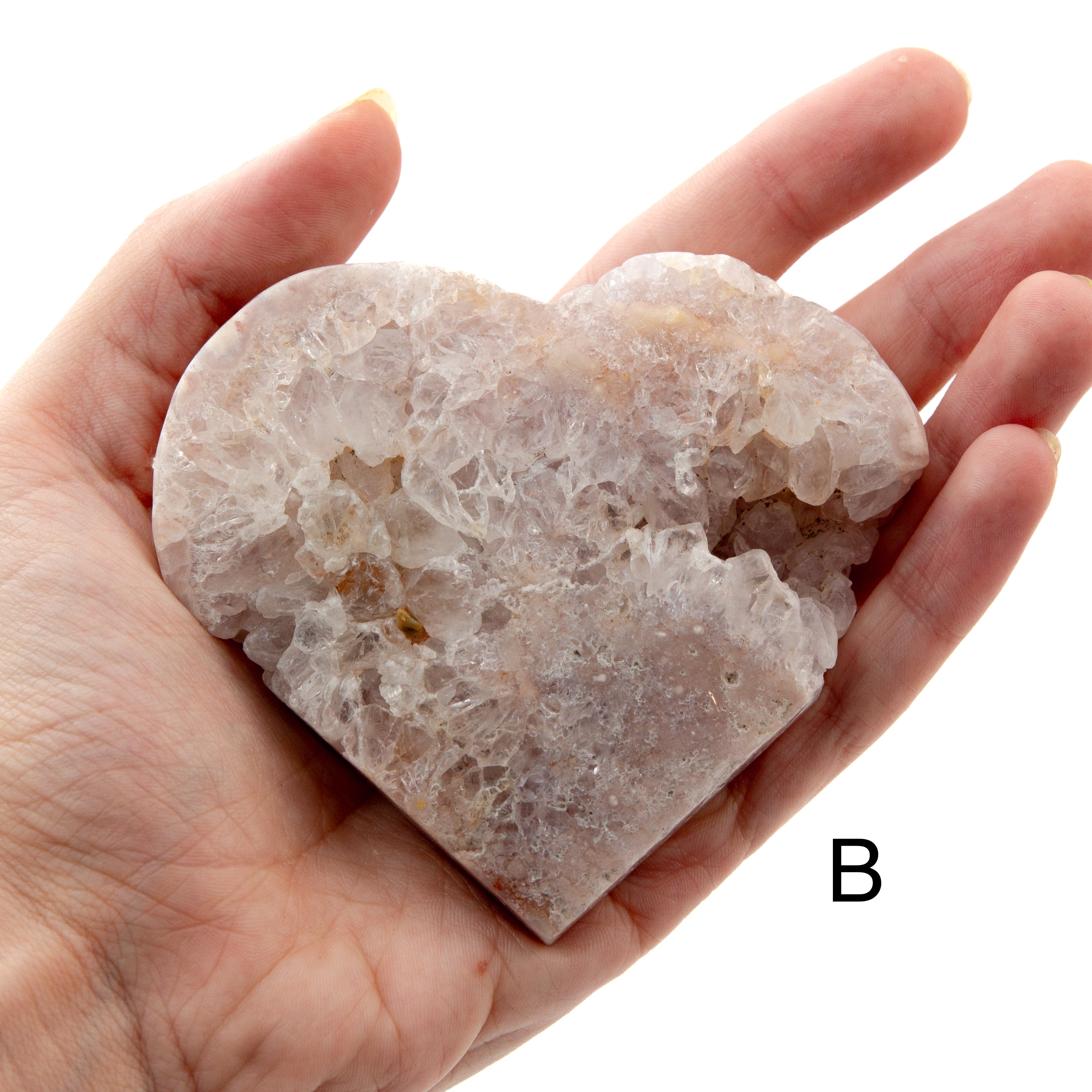 Pink Amethyst - Heart