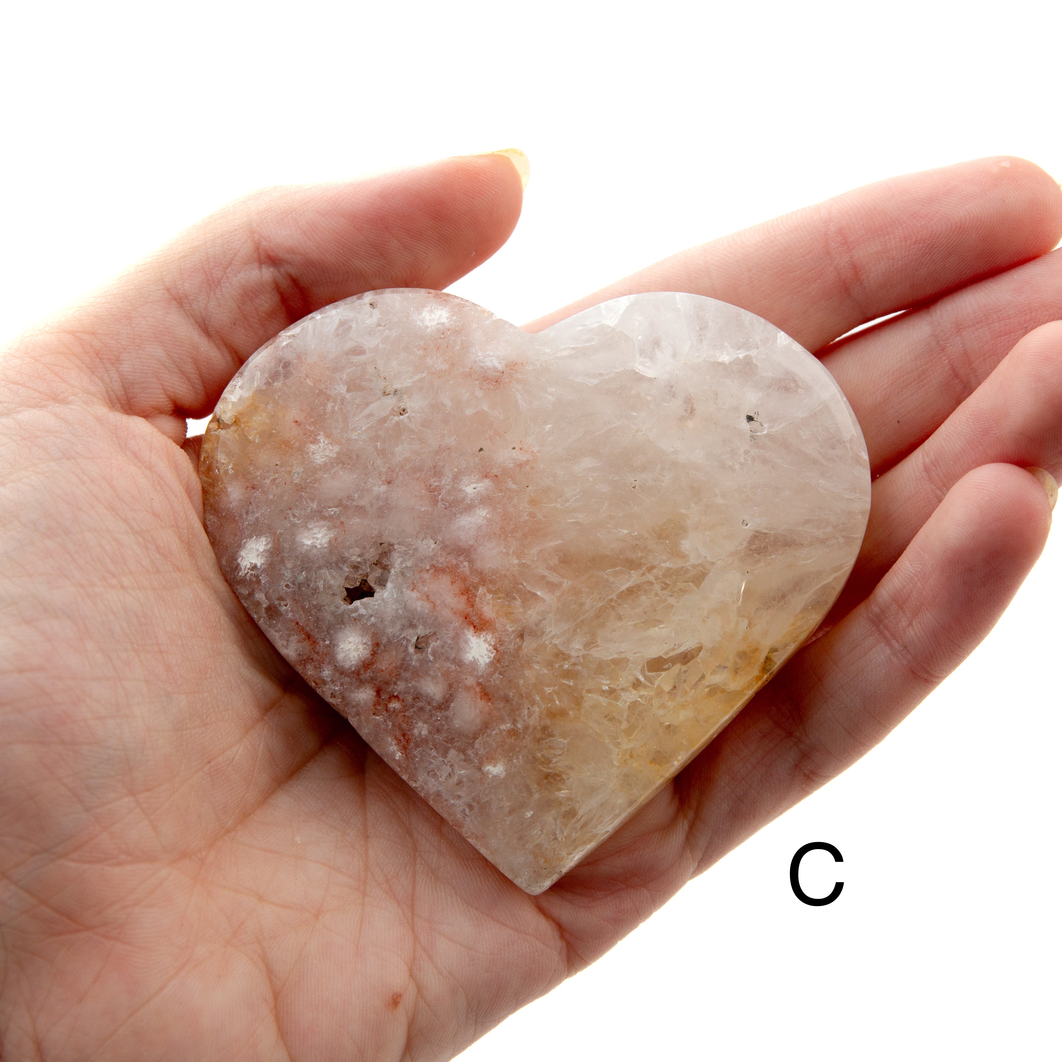 Pink Amethyst - Heart