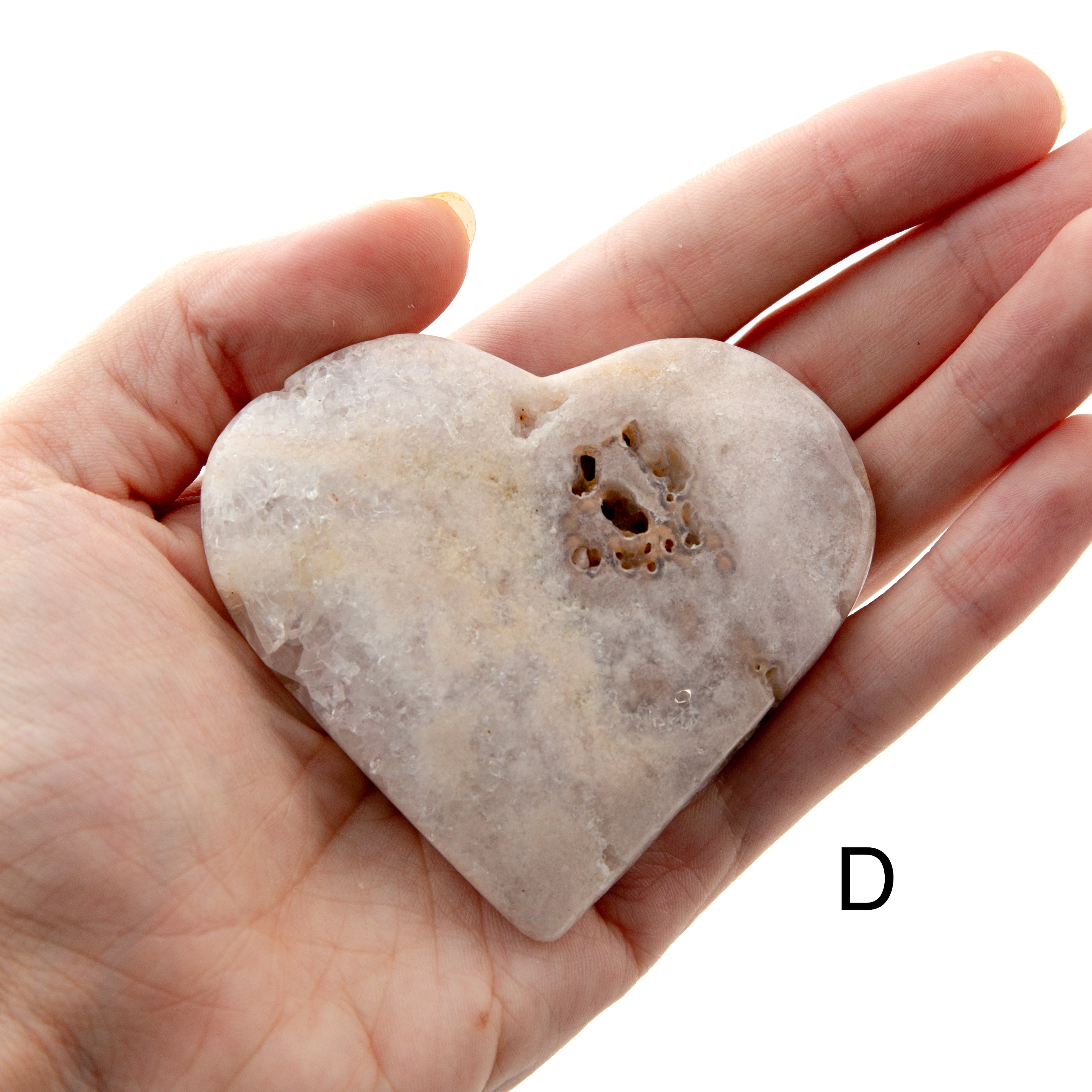 Pink Amethyst - Heart