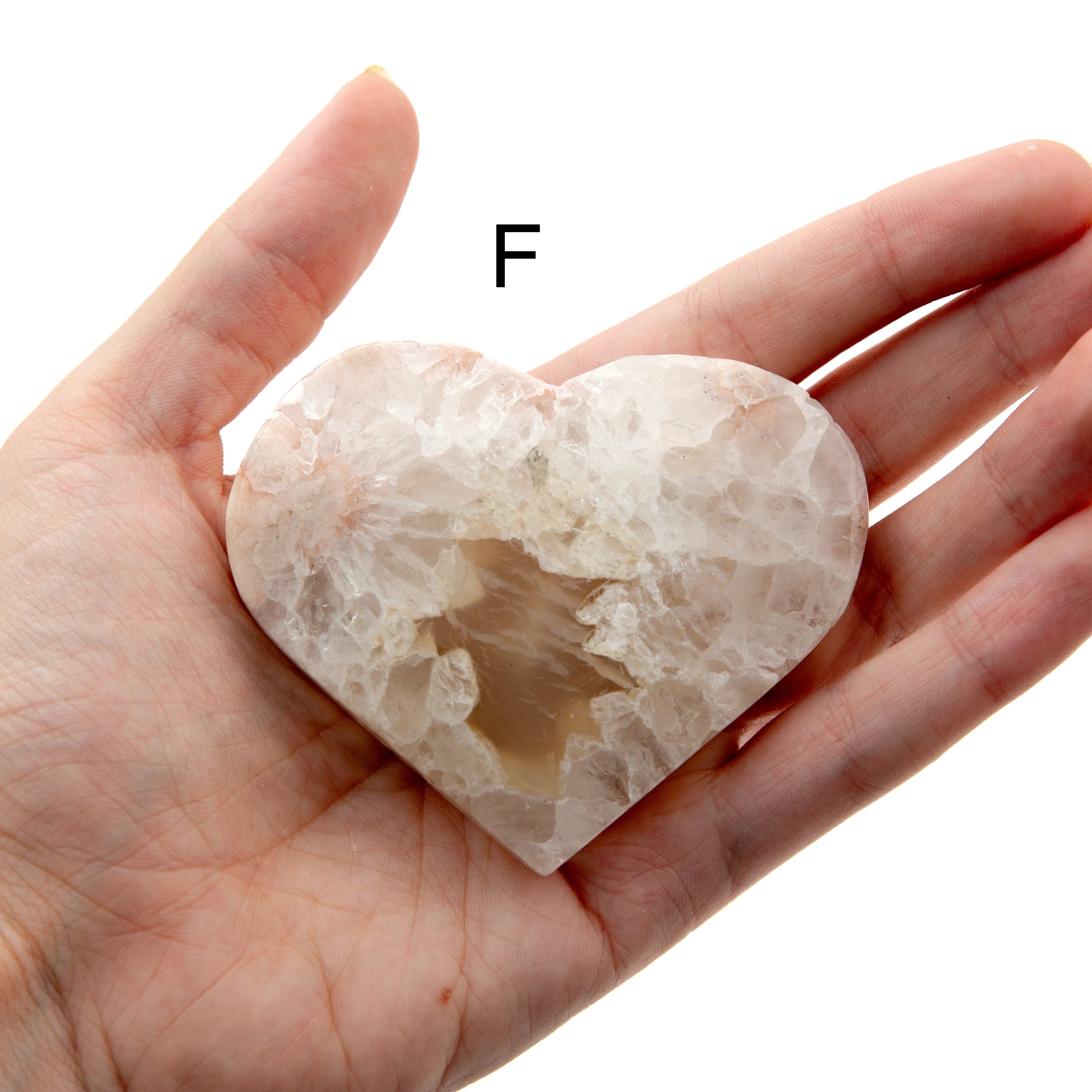 Pink Amethyst - Heart