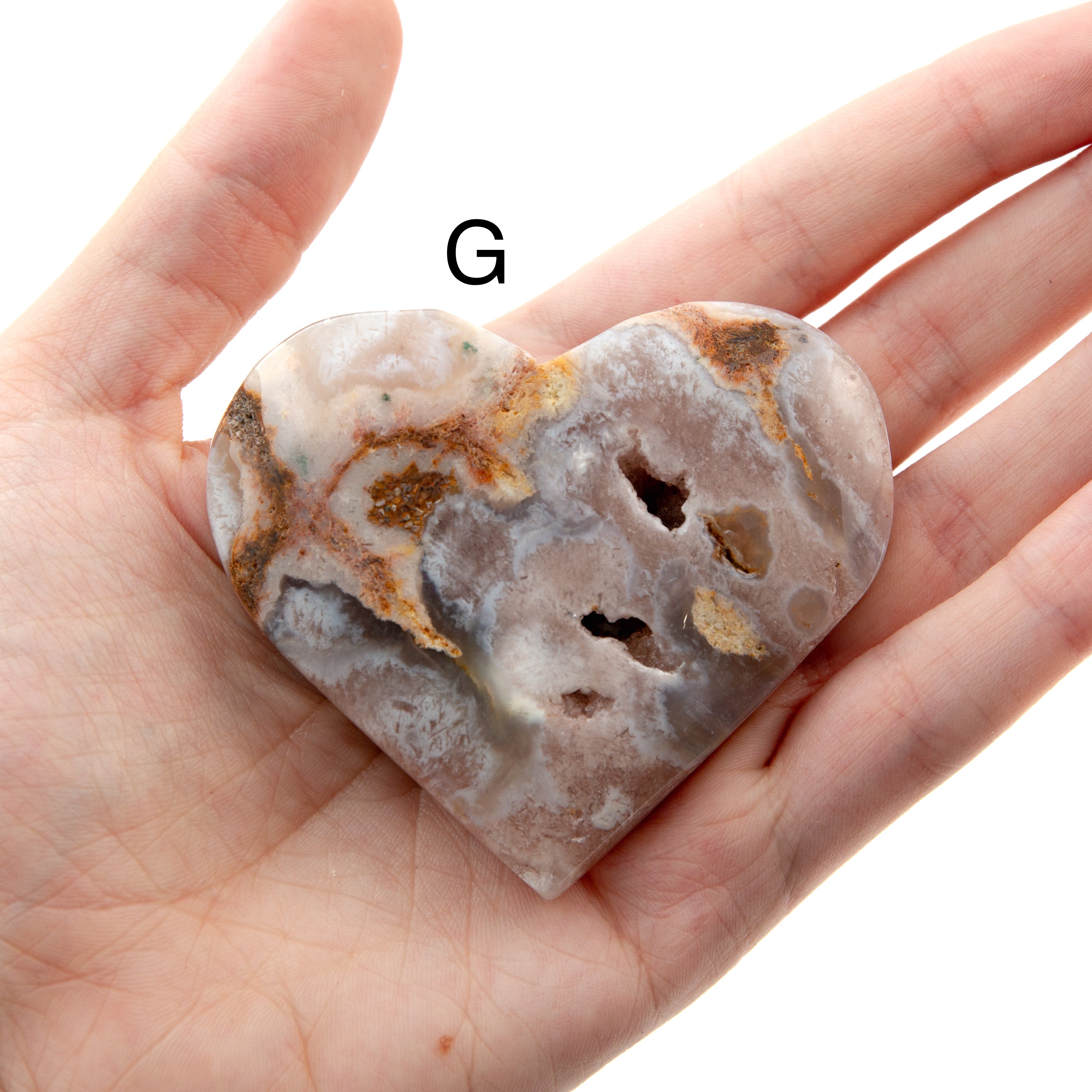 Pink Amethyst - Heart