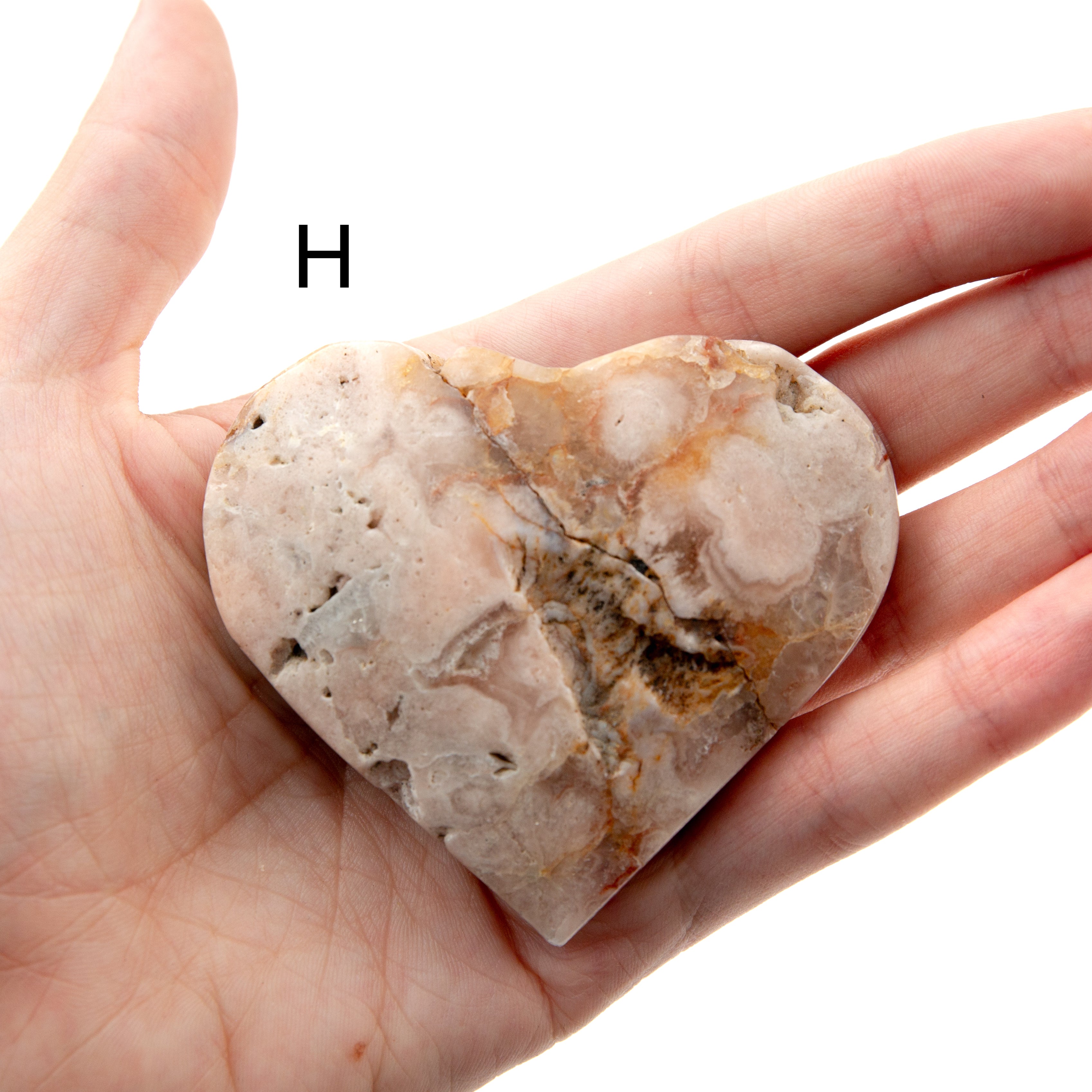 Pink Amethyst - Heart