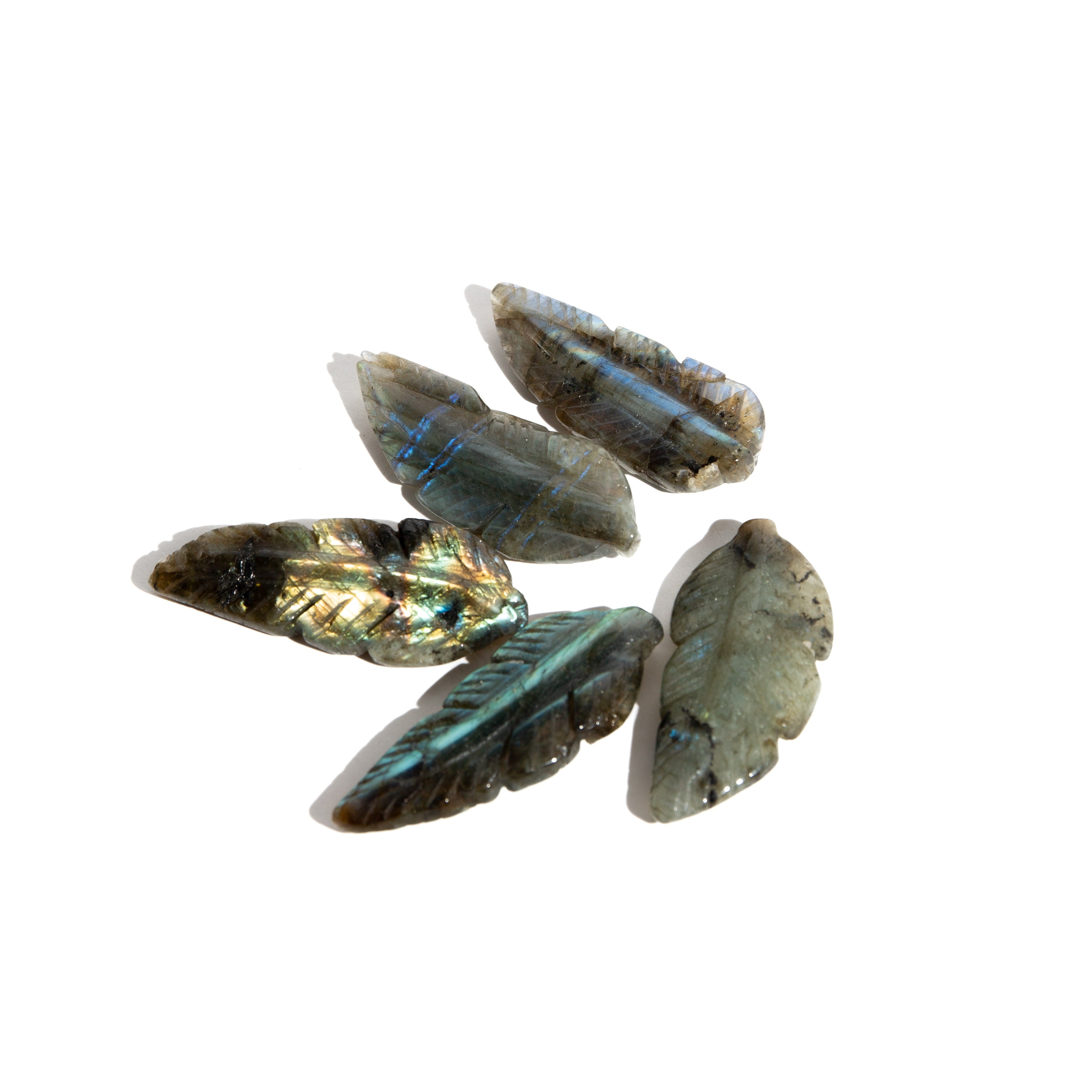 Feather - Labradorite 6-7cm