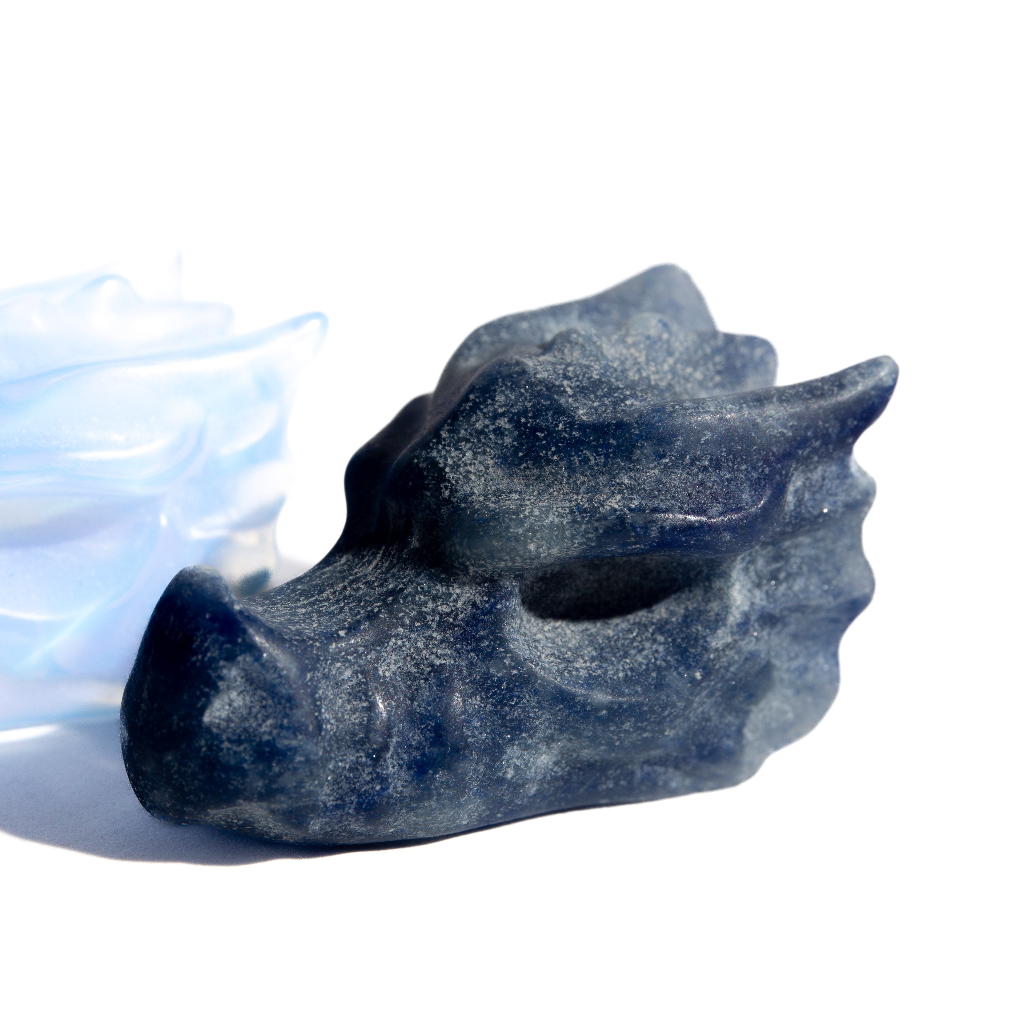 Dragon Head - Crystal Carving 3cm