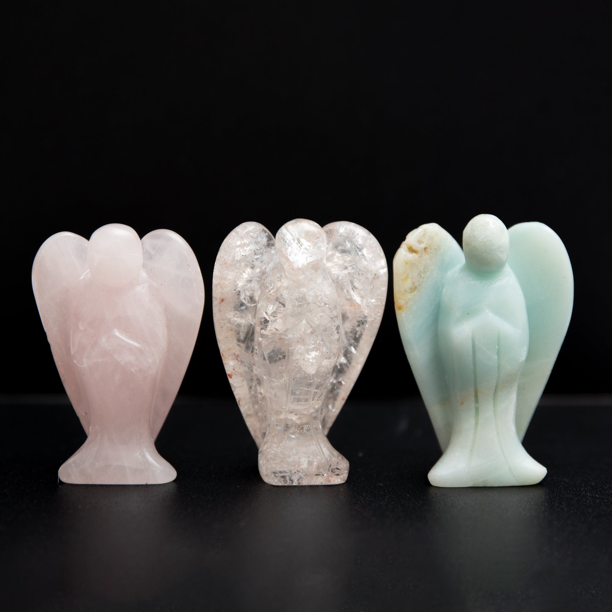 Angyal - Kristályfaragás 5 cm