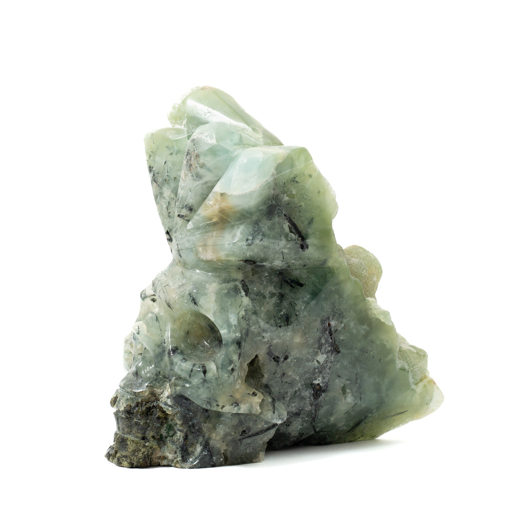 Skull - Prehnite
