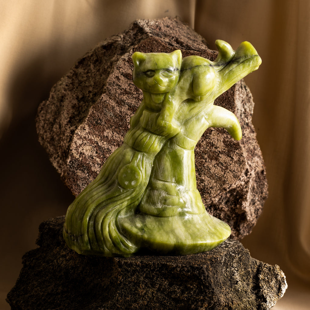 Serpentine - Cat on Witch Broom