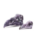 Lepidolite - Raven / Crow Skull