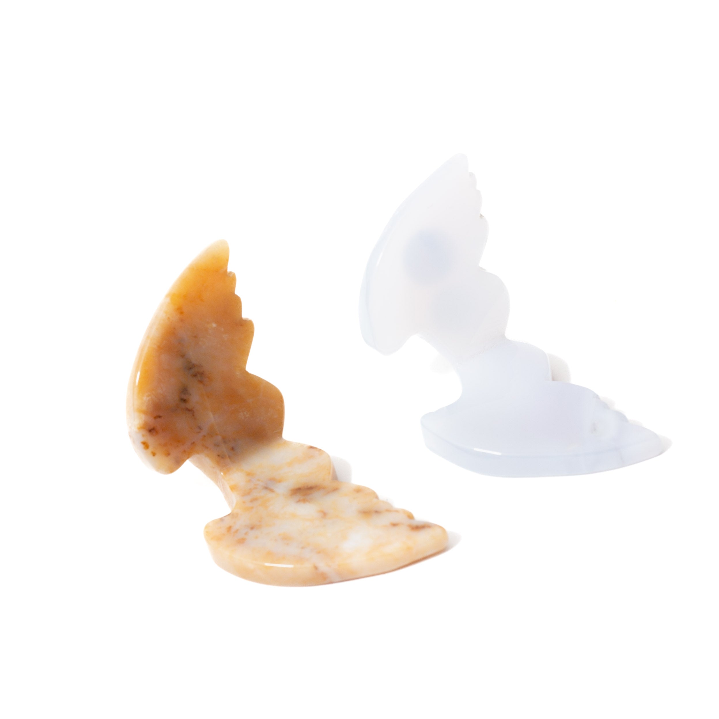 Denevér - Kalcedon 7 cm