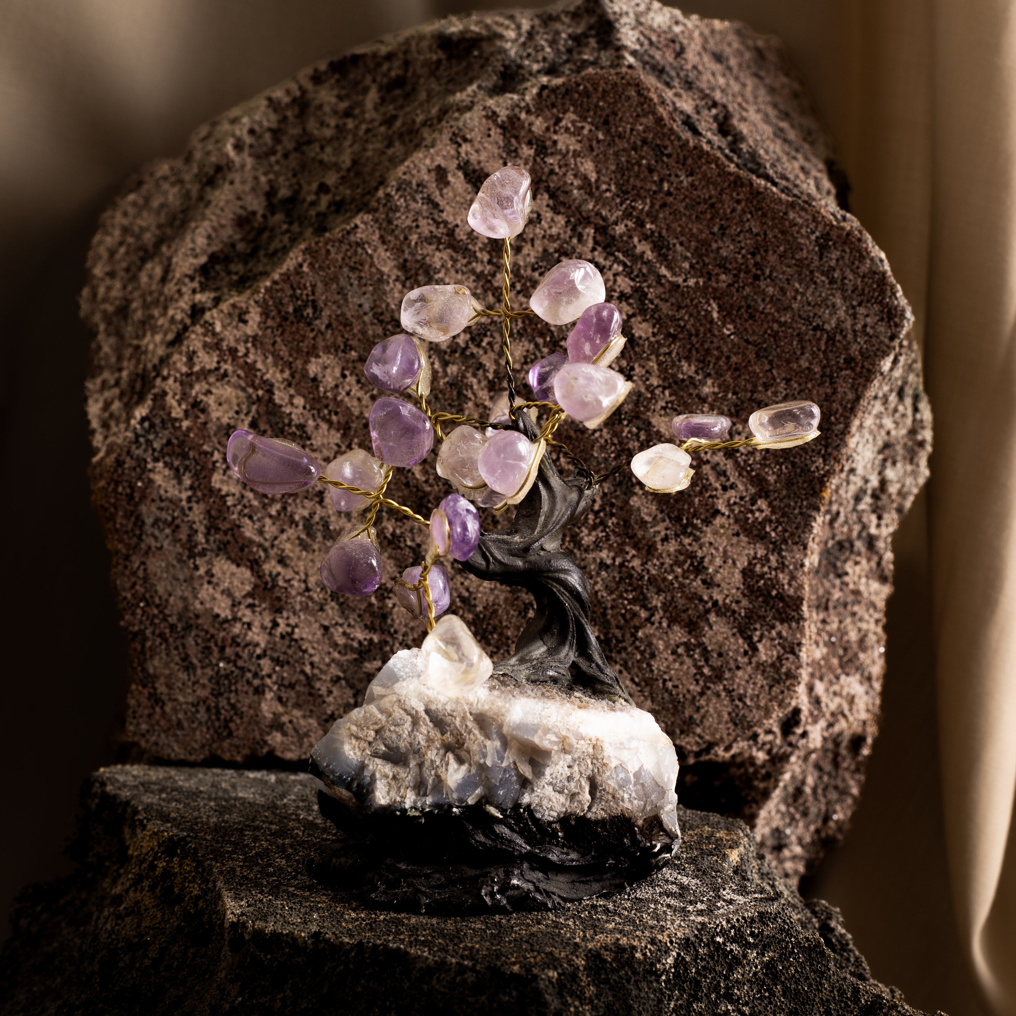 Gems Tree - Ametiszt Brazília 9 cm