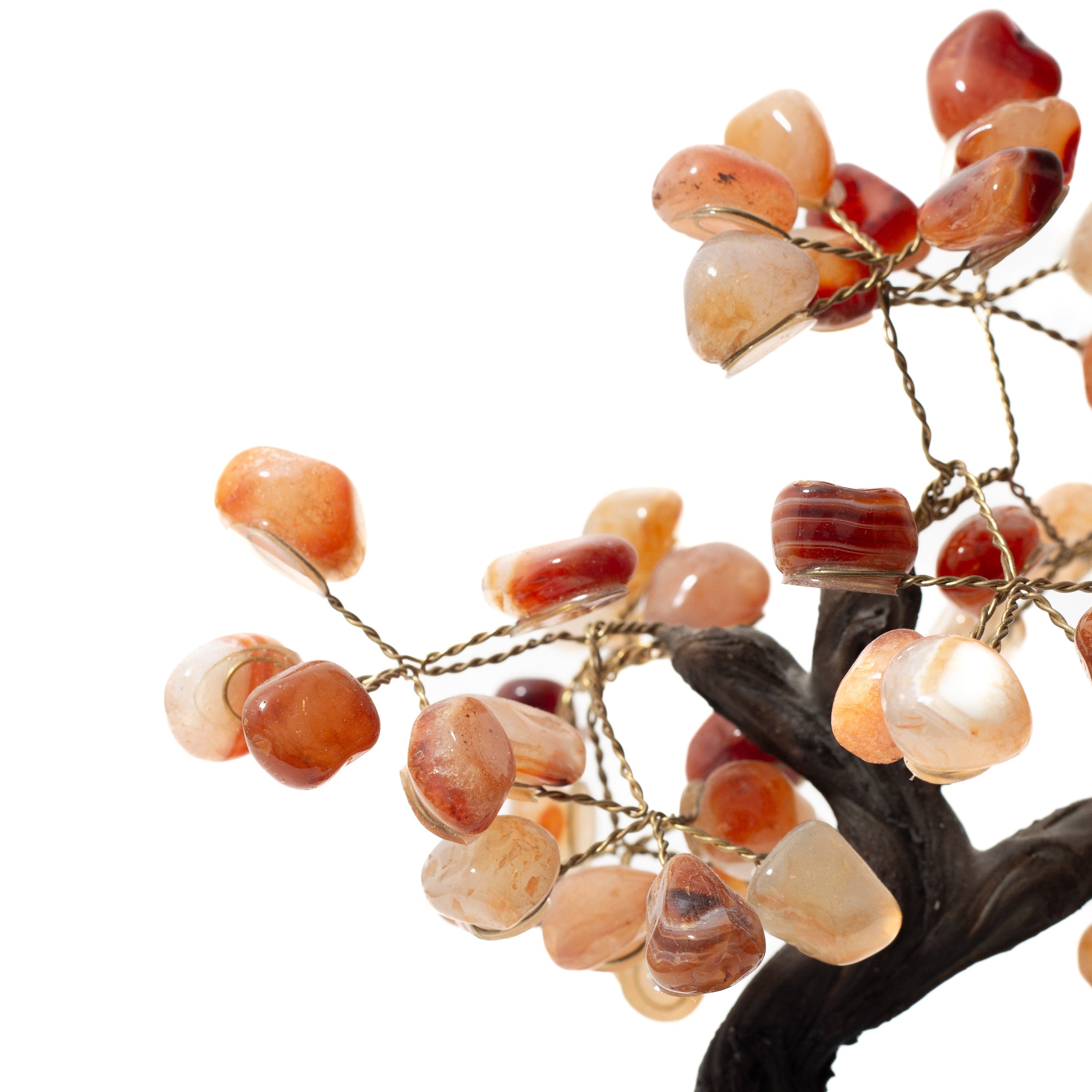 Gems Tree - Ametiszt + Karneol Brazília 15 cm