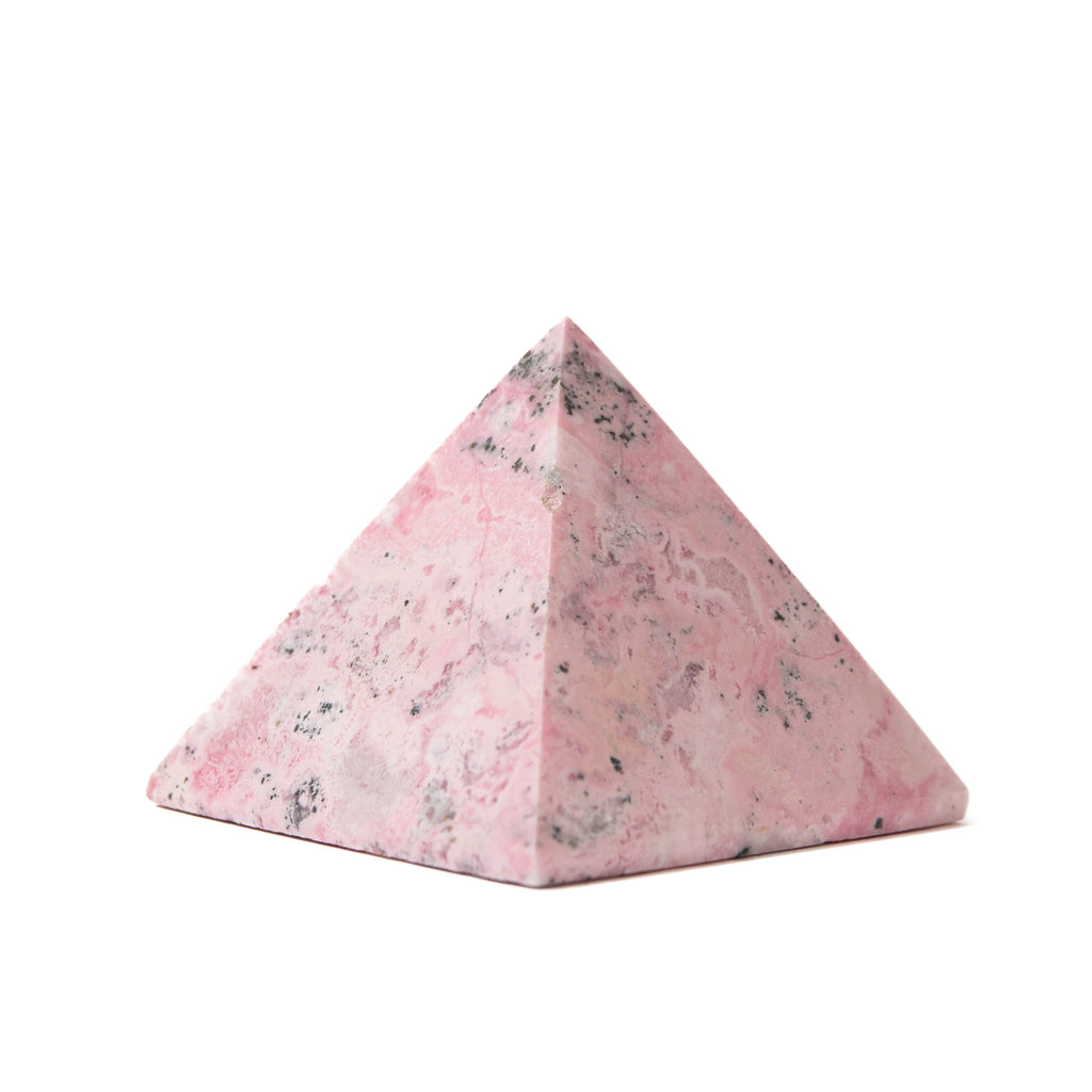 Peruvian Rhodochrosite Pyramid - 5x5cm