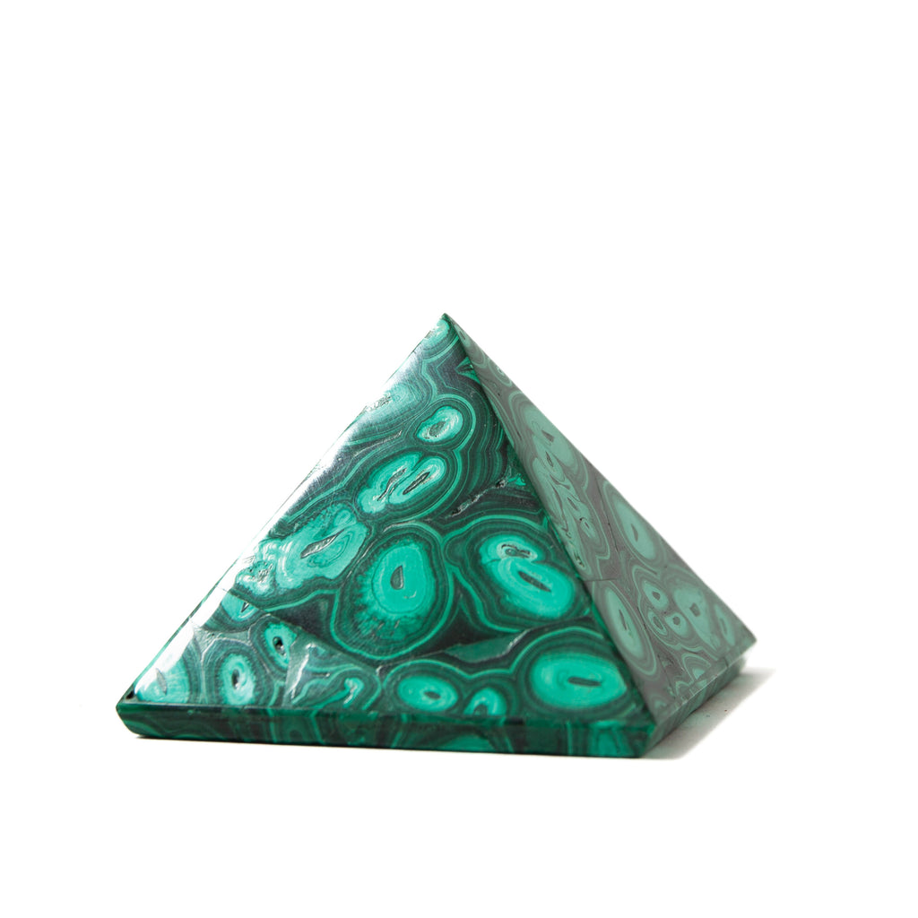 Malachite Pyramid - 5x5cm