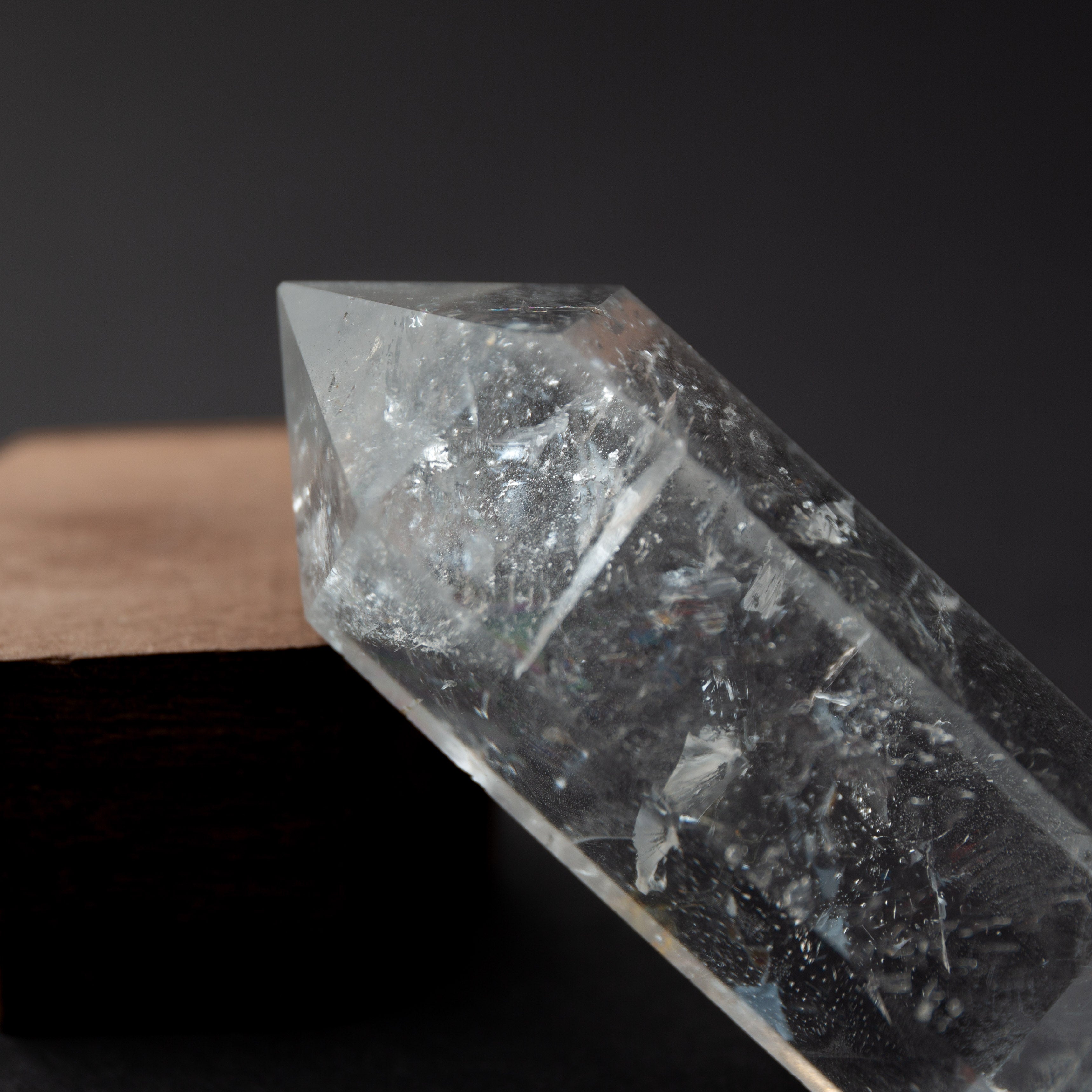 Hegyikristály Dupla Csúccsal (Hatszög) 7cm