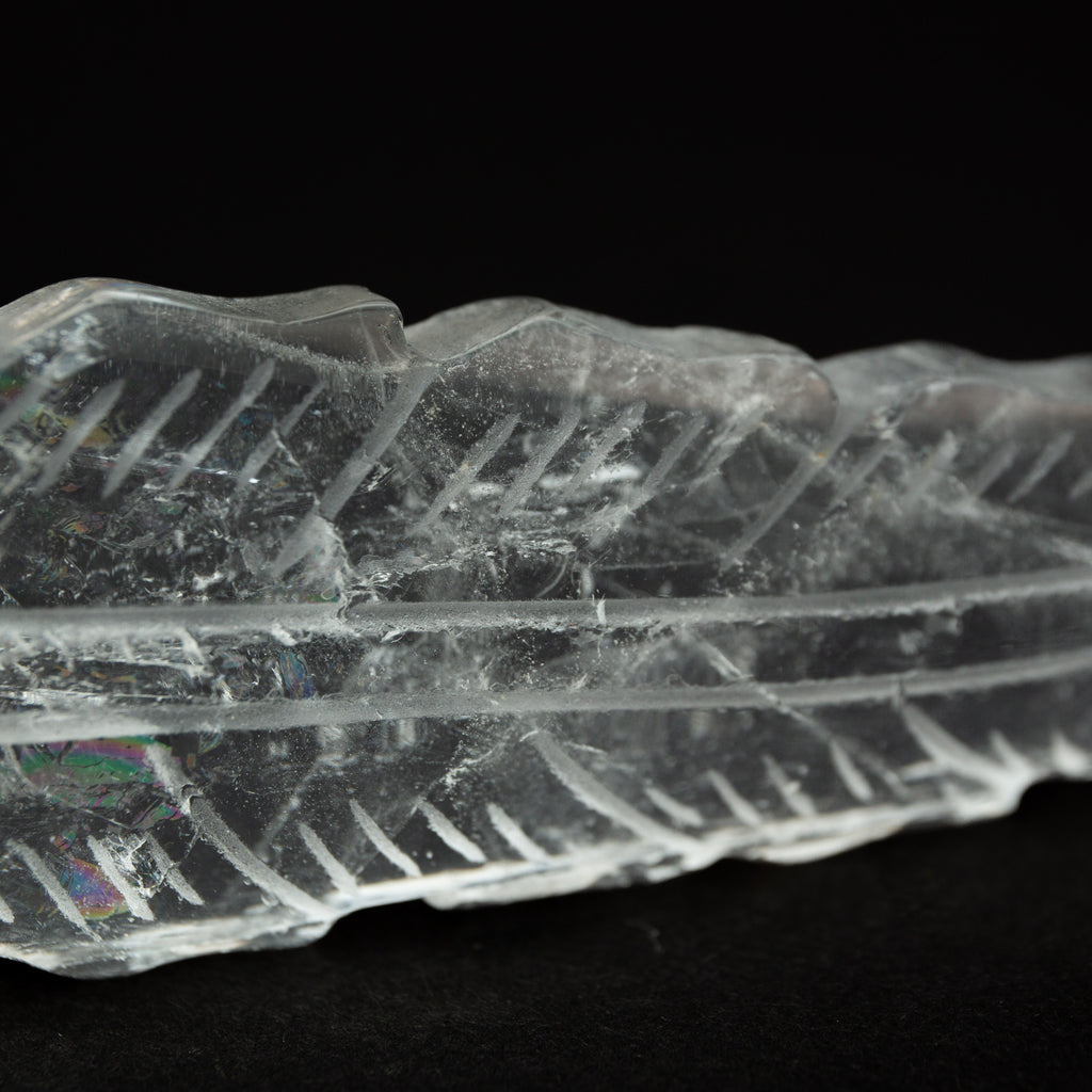Clear Quartz Feather