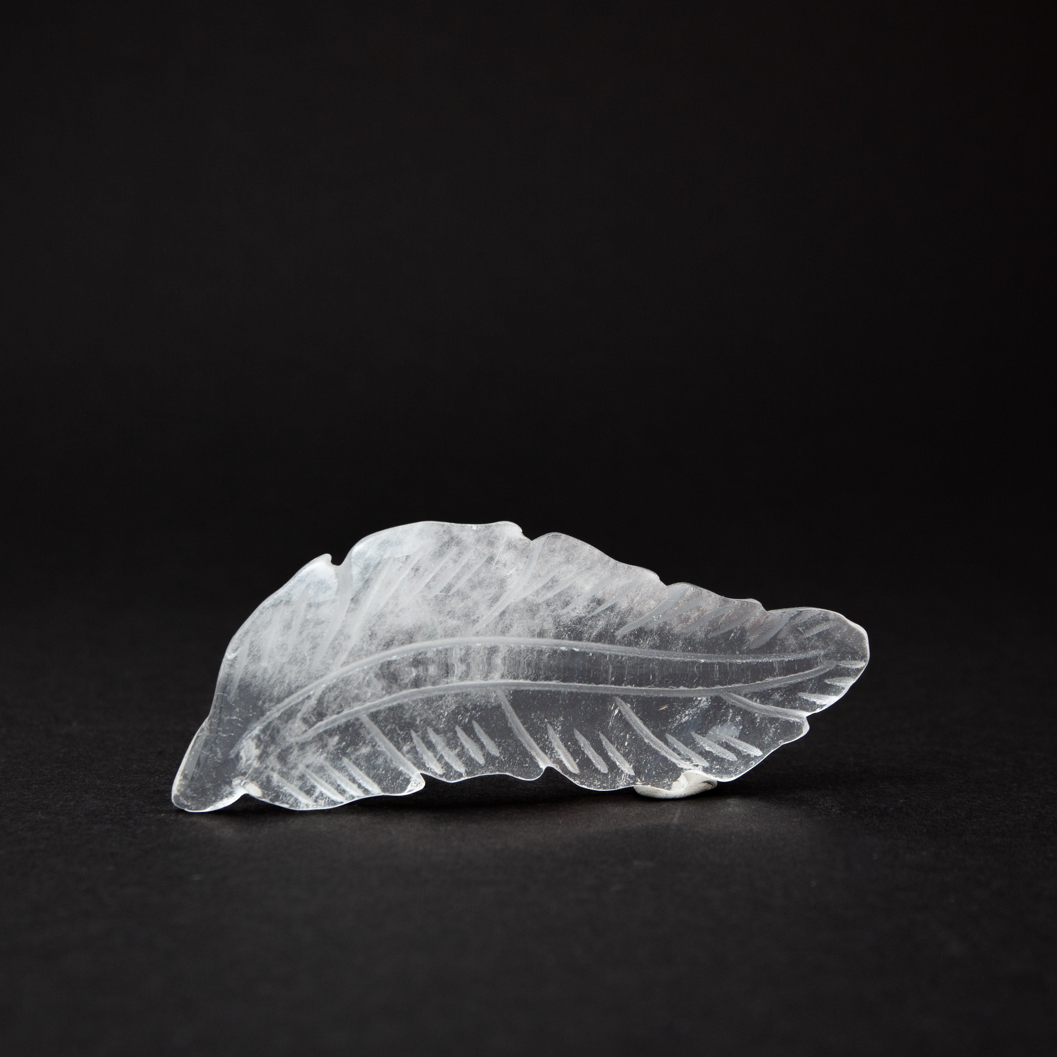 Clear Quartz Feather