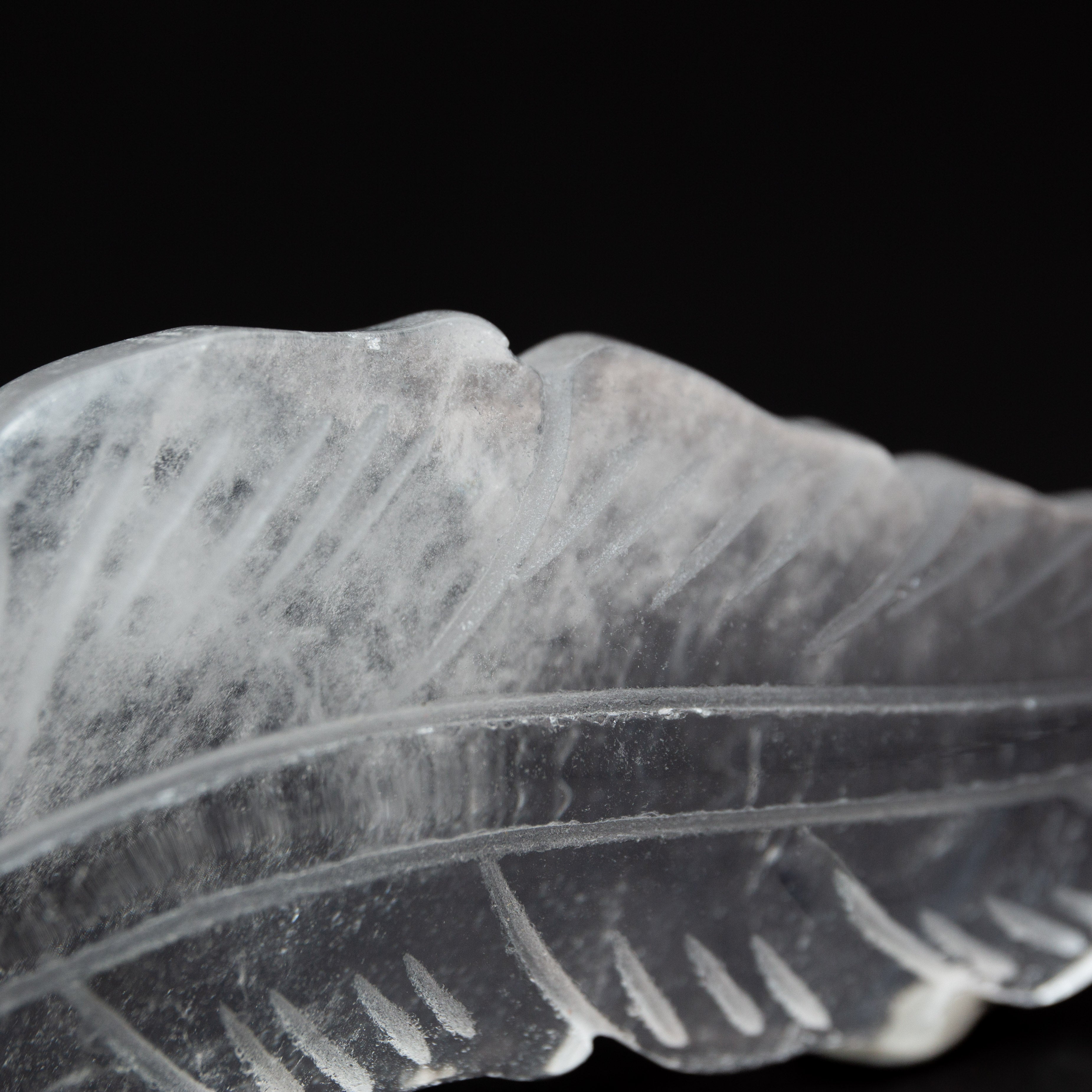 Clear Quartz Feather