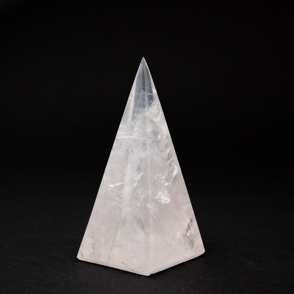 Rose Quartz Pyramid - 9.5cm