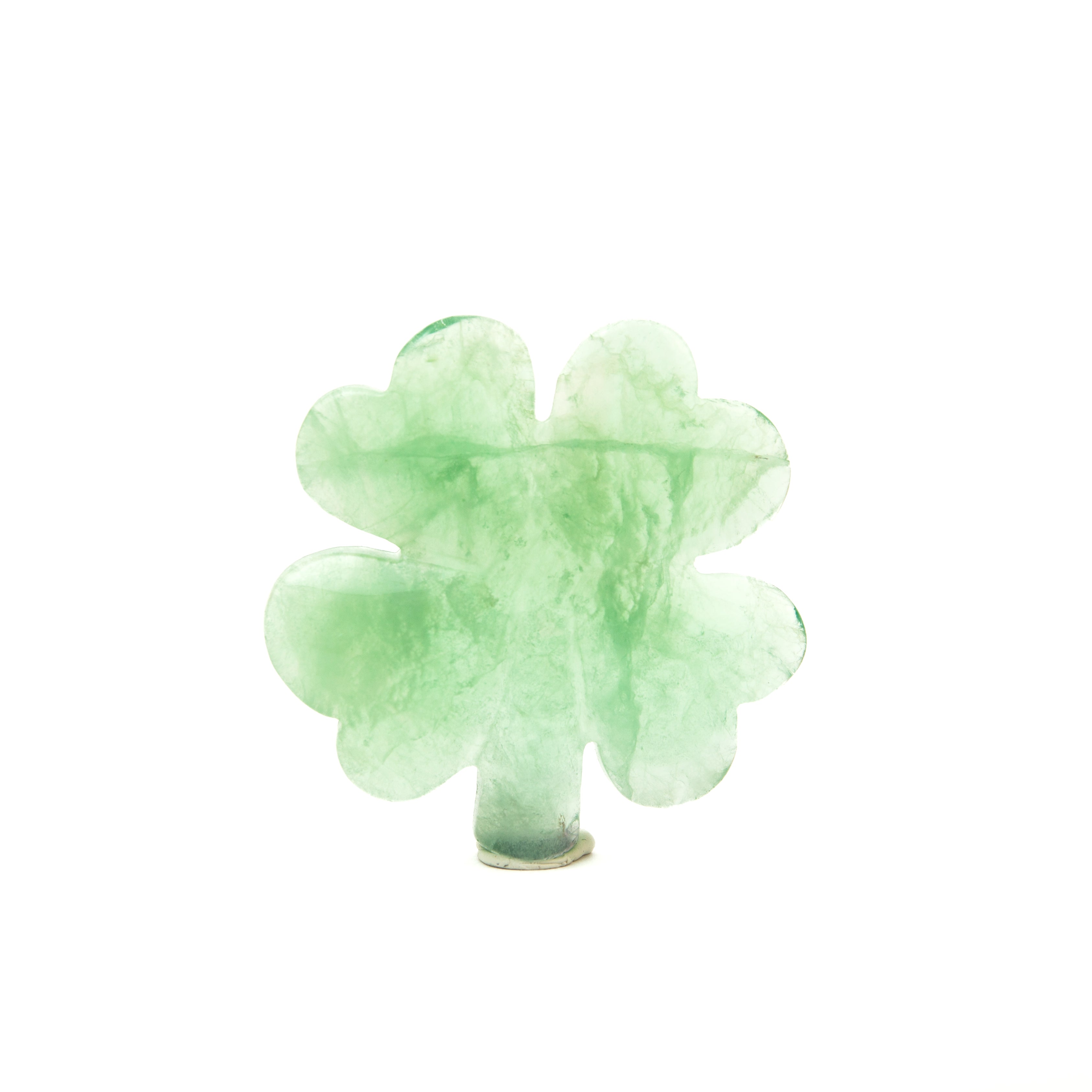 Fluorite Clover Leaf - 5cm