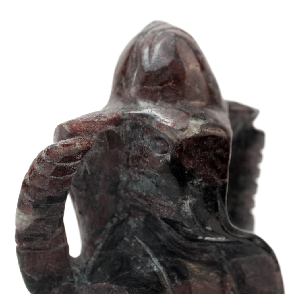 Garnet Ganesh - 10cm
