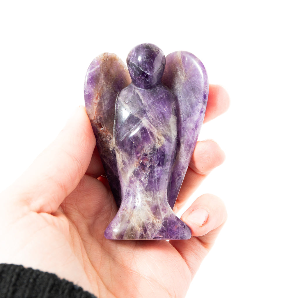Amethyst Angel- 7.5cm
