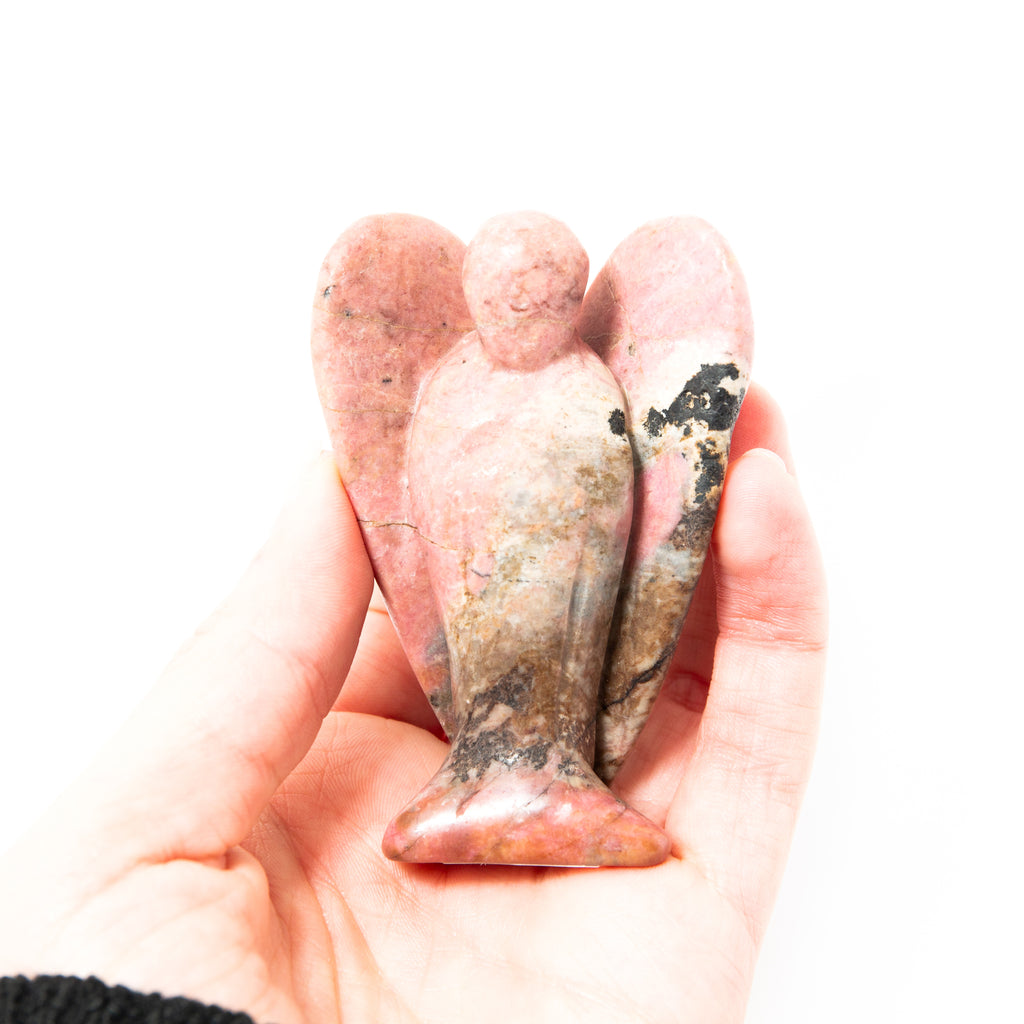 Rhodonite Angel- 7.5cm