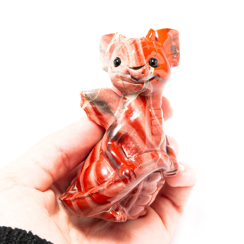 Red Jasper Baby Dragon - 8.5cm
