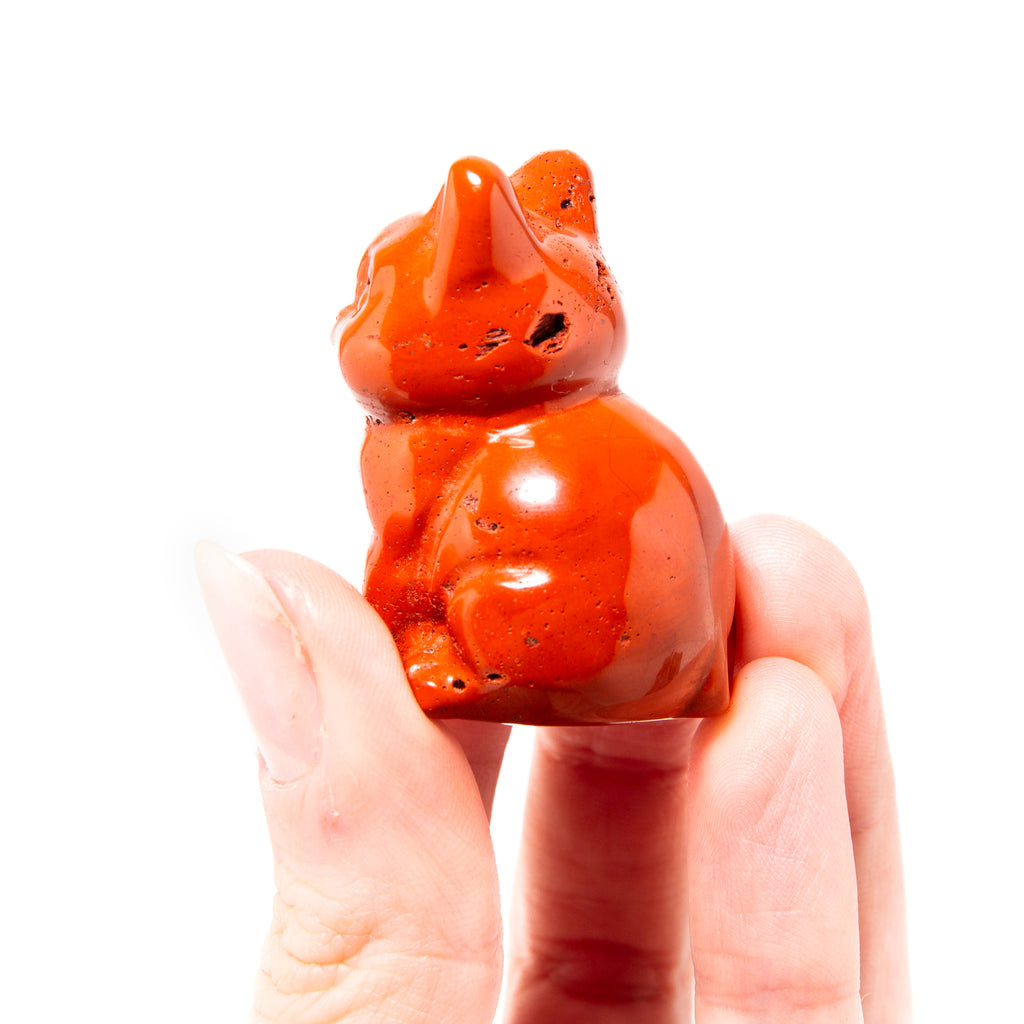 Red Jasper Cat- 3.5cm