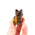 Tiger Eye Cat- 3.5cm