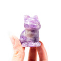 Amethyst Cat- 5cm