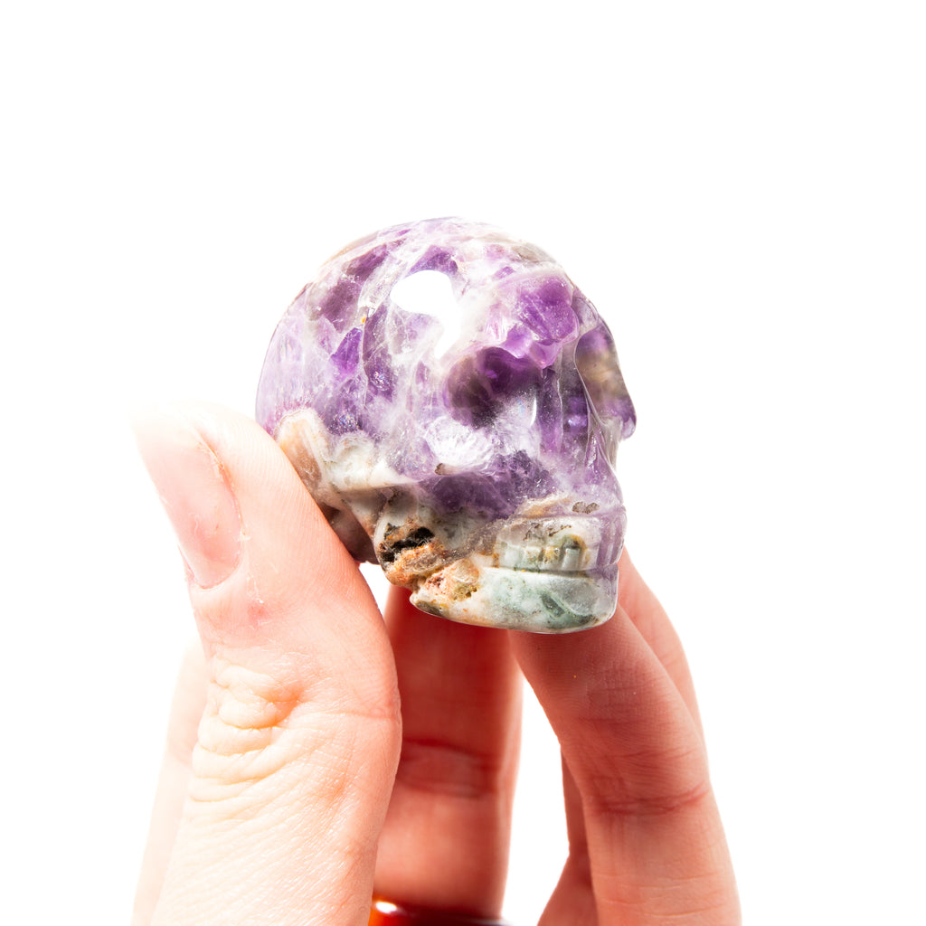 Amethyst Skull - 4cm