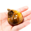 Tiger Eye Sleeping Cat- 5cm