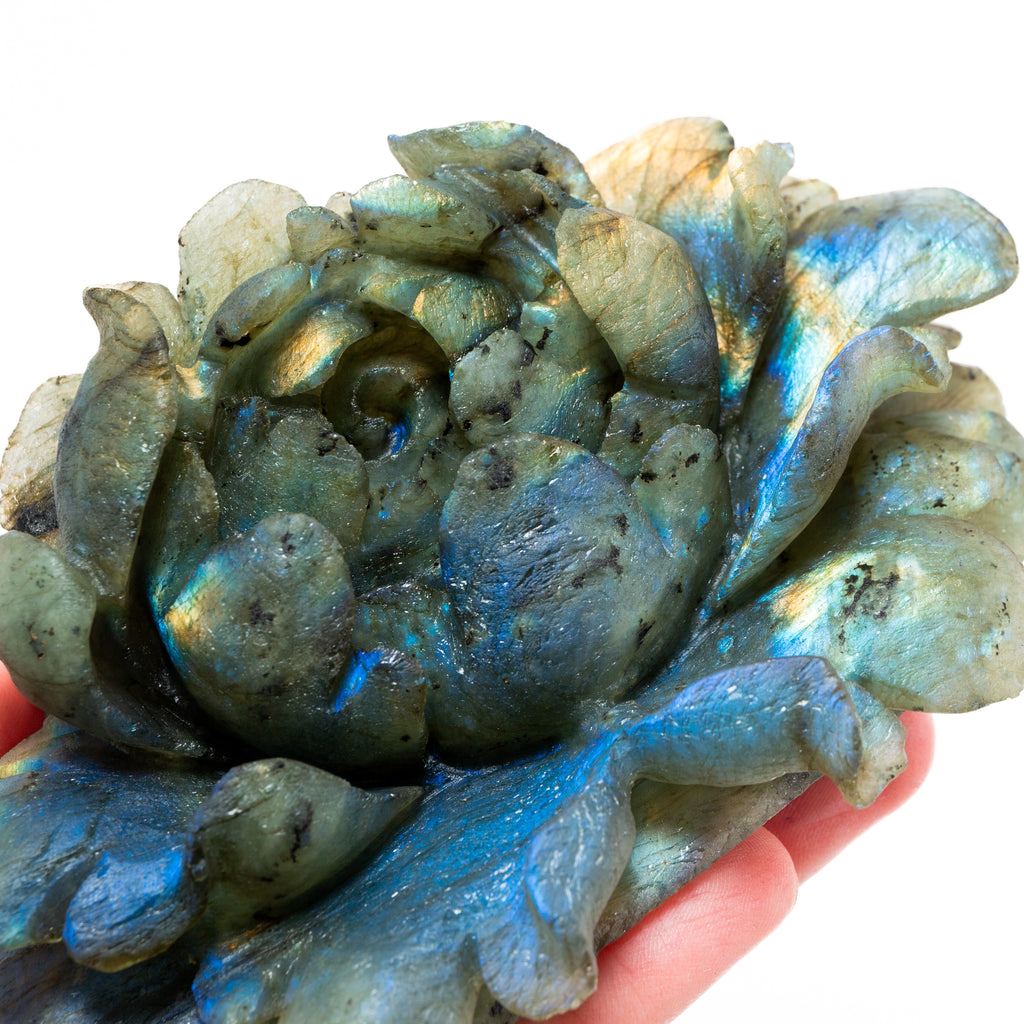Labradorite Flower (matte) - 327g