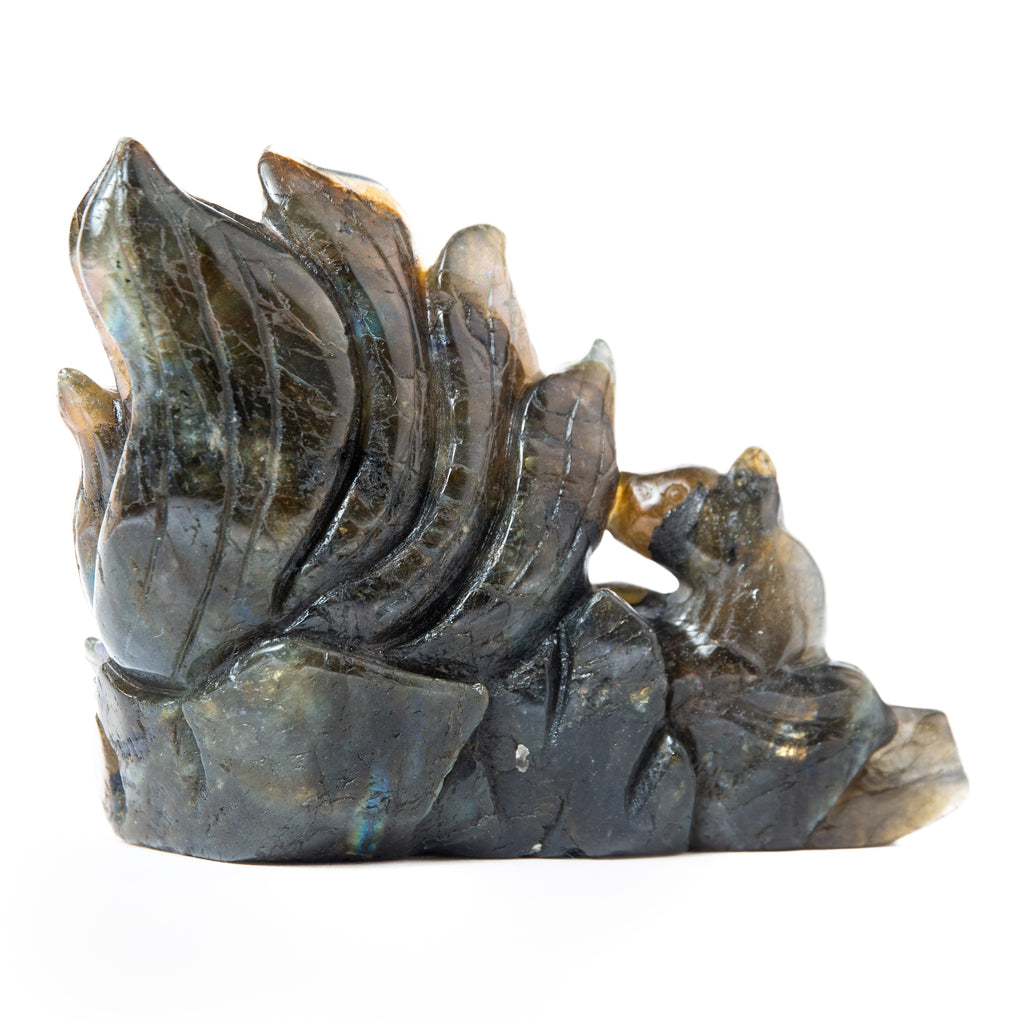 Labradorite 9 tails fox - 299g