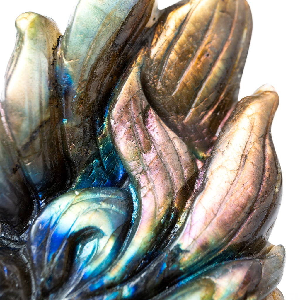 Labradorite 9 tails fox - 299g