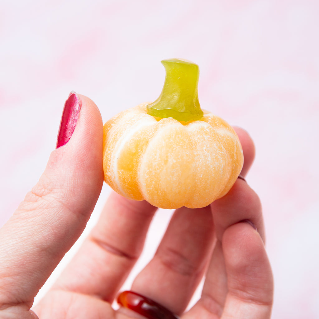 Yellow Calcite Pumpkin - 4cm