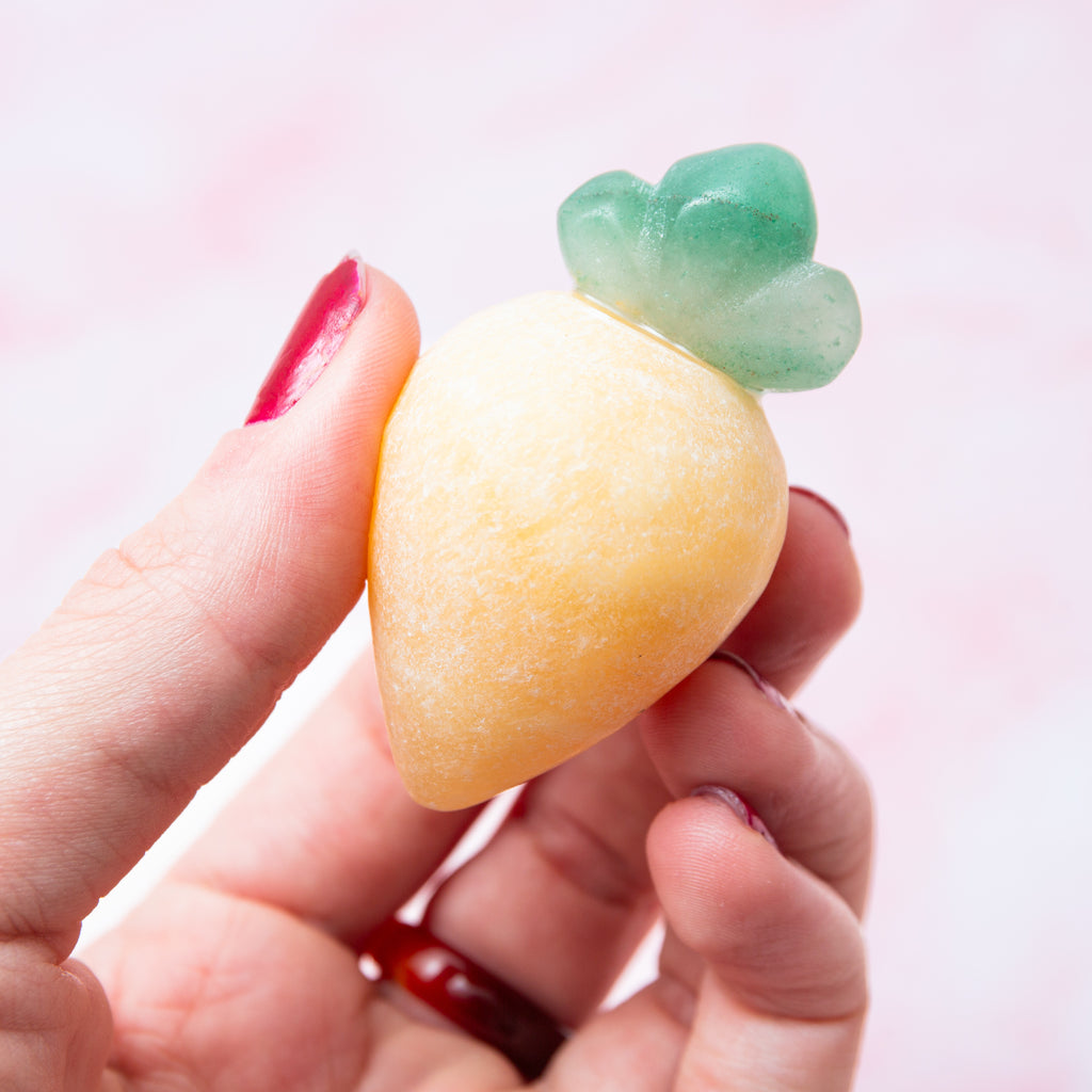 Yellow Calcite Carrot- 5.5cm