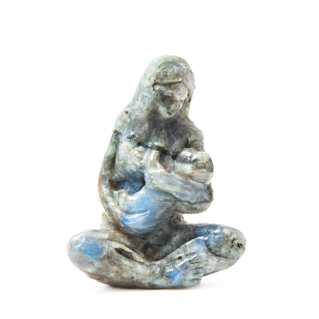 Labradorite Mother earth - 10cm