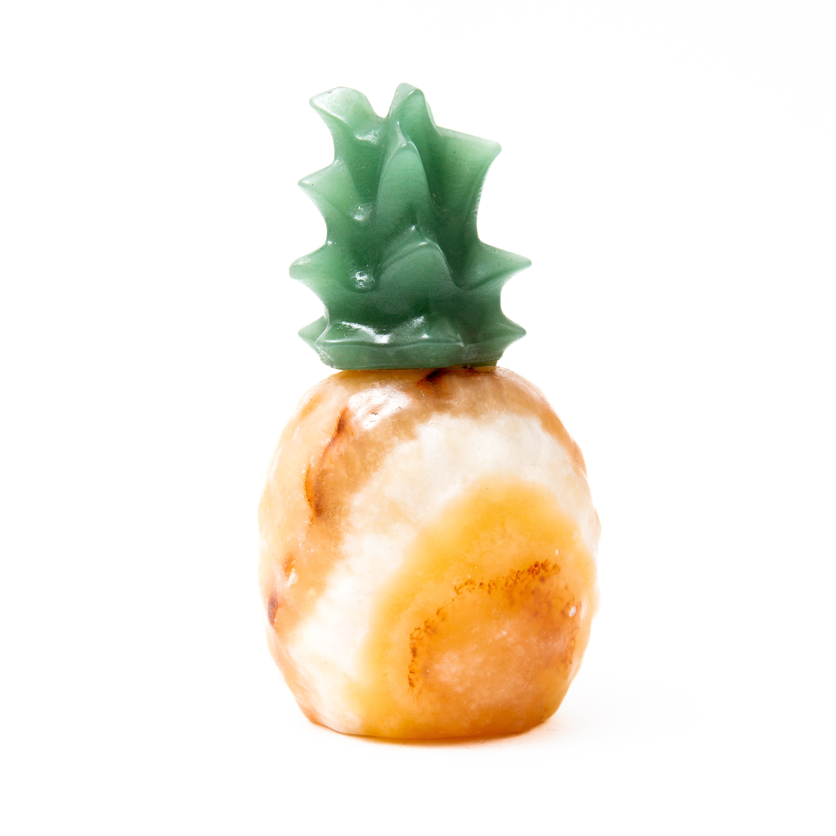 Sárga Kalcit Ananász - 9cm