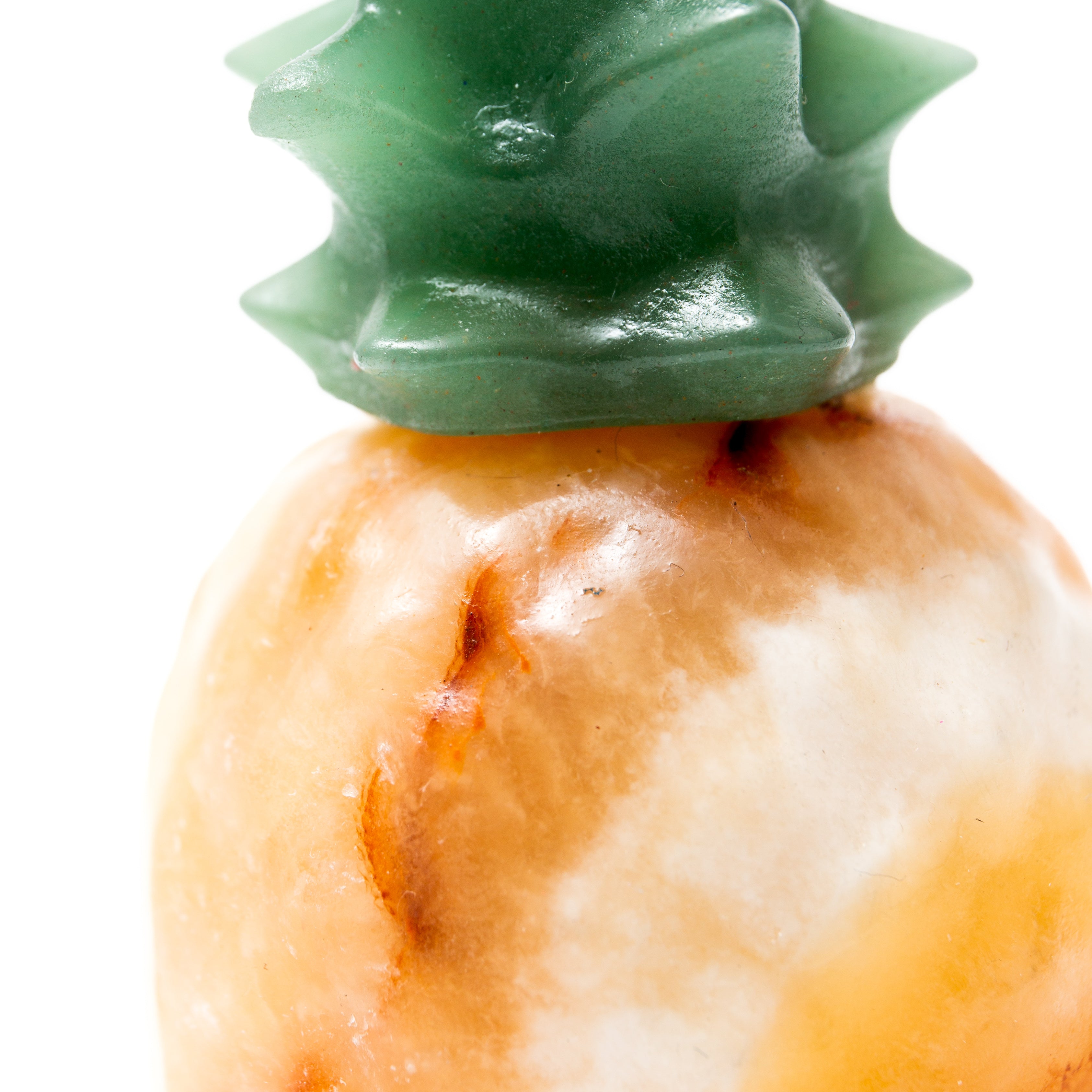 Sárga Kalcit Ananász - 9cm