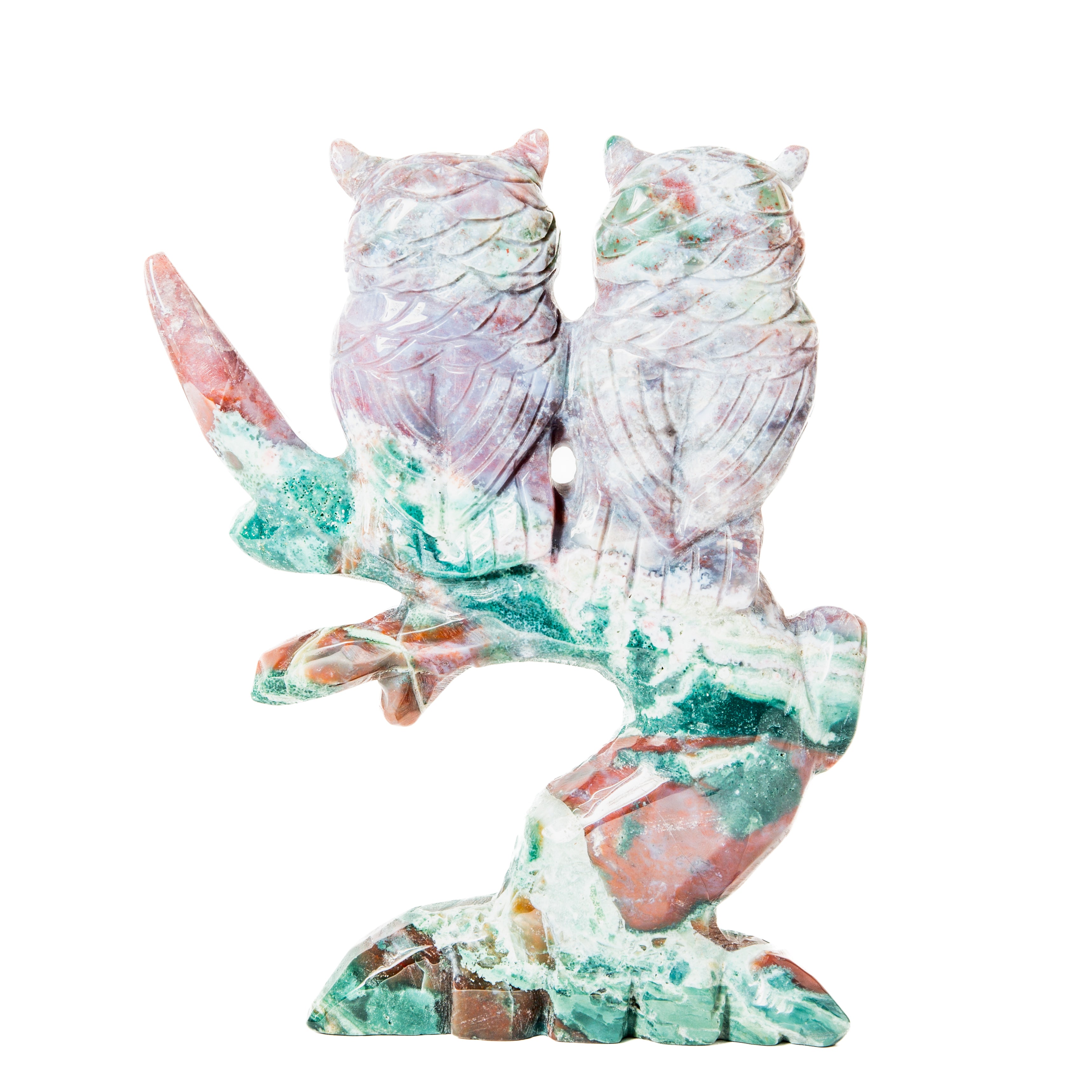 Óceáni jáspis bagoly - 19 cm