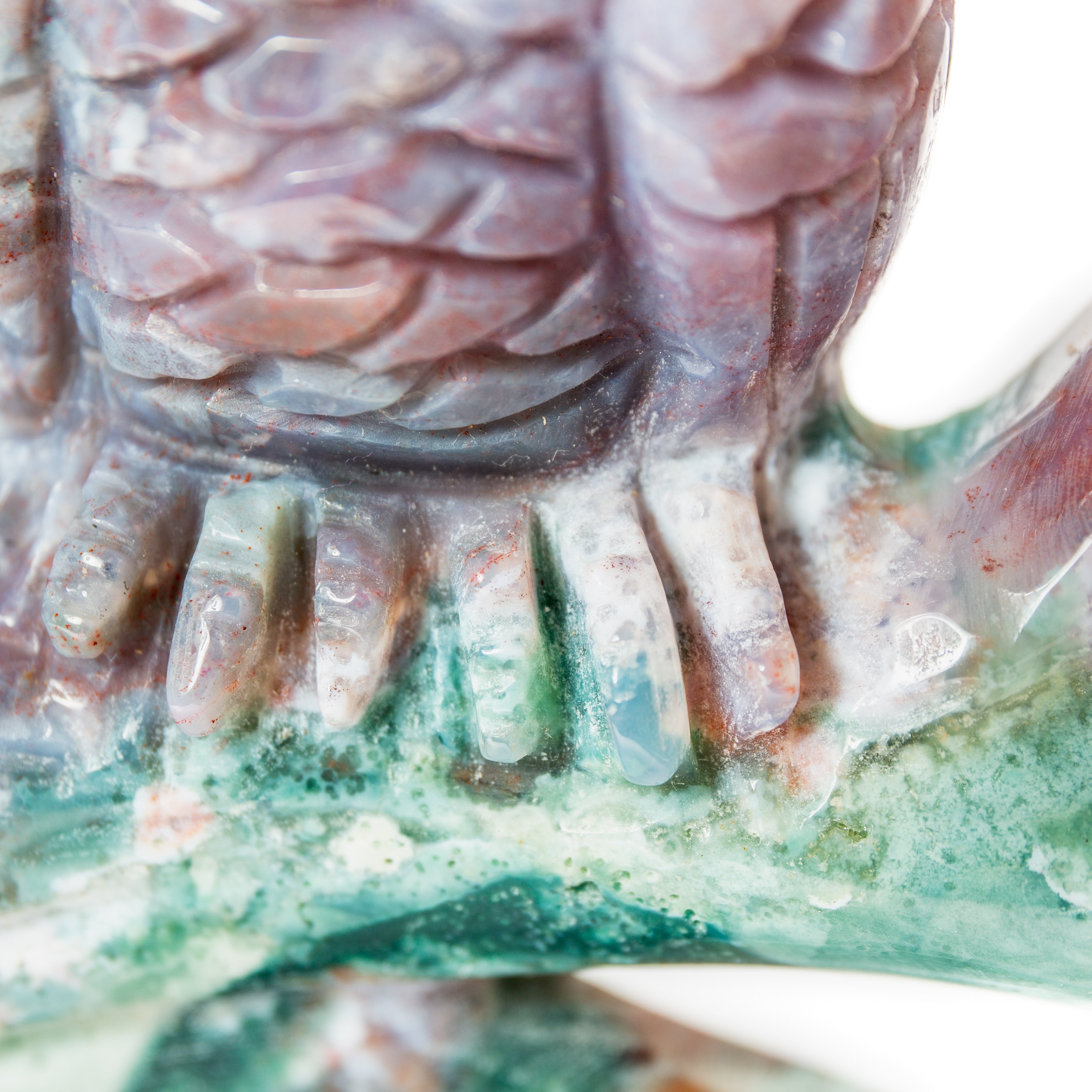 Óceáni jáspis bagoly - 19 cm