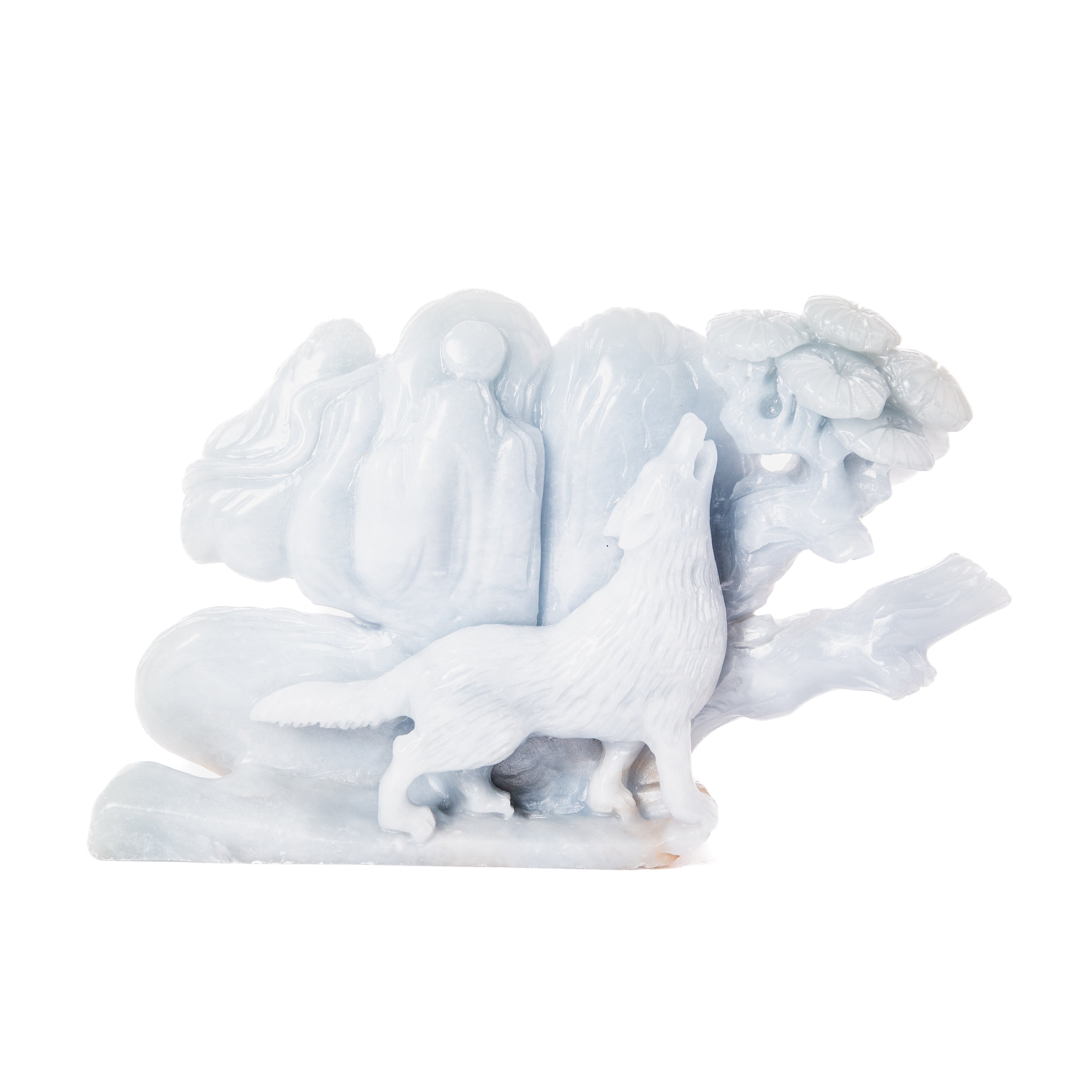 Angelit  farkas - 14 cm