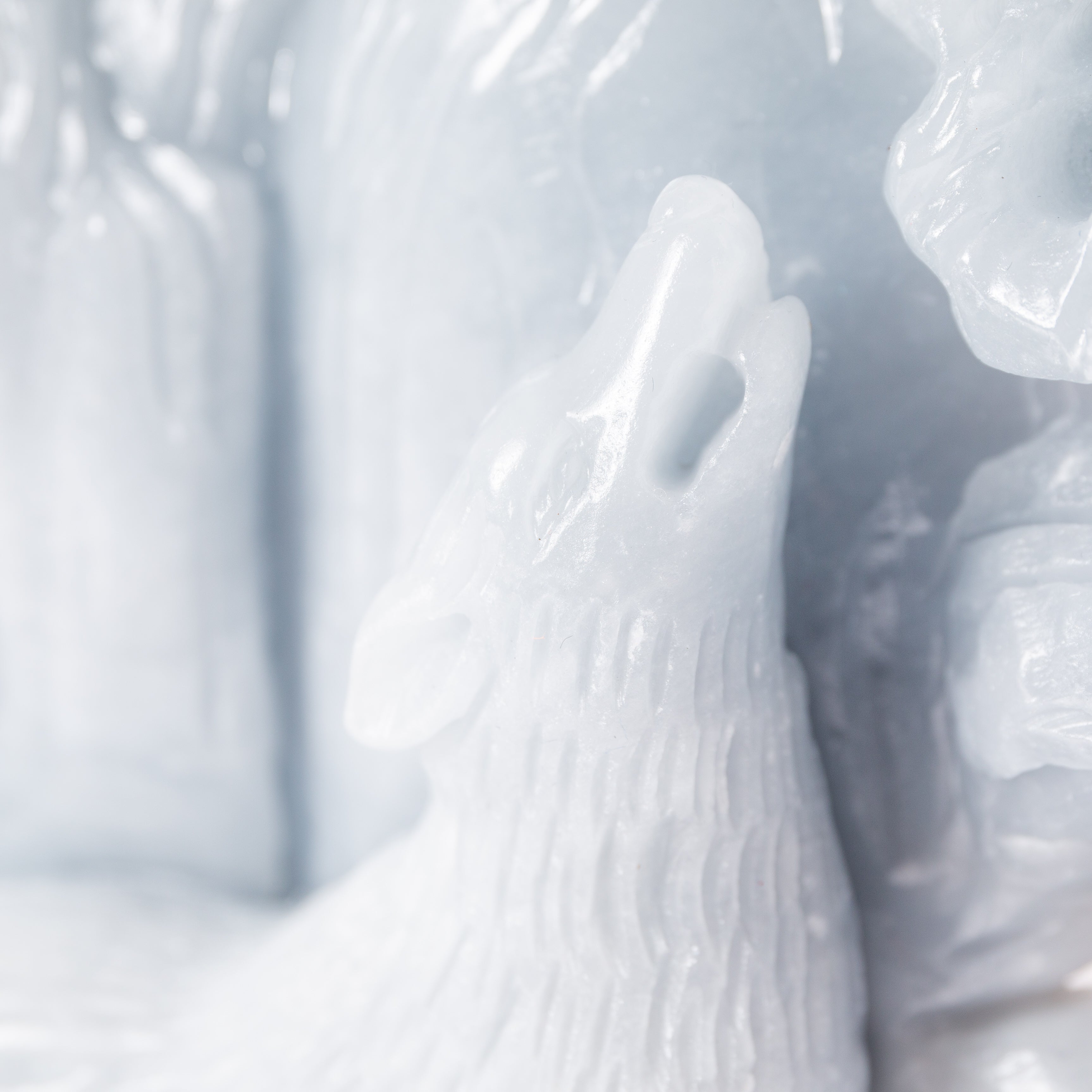 Angelit  farkas - 14 cm