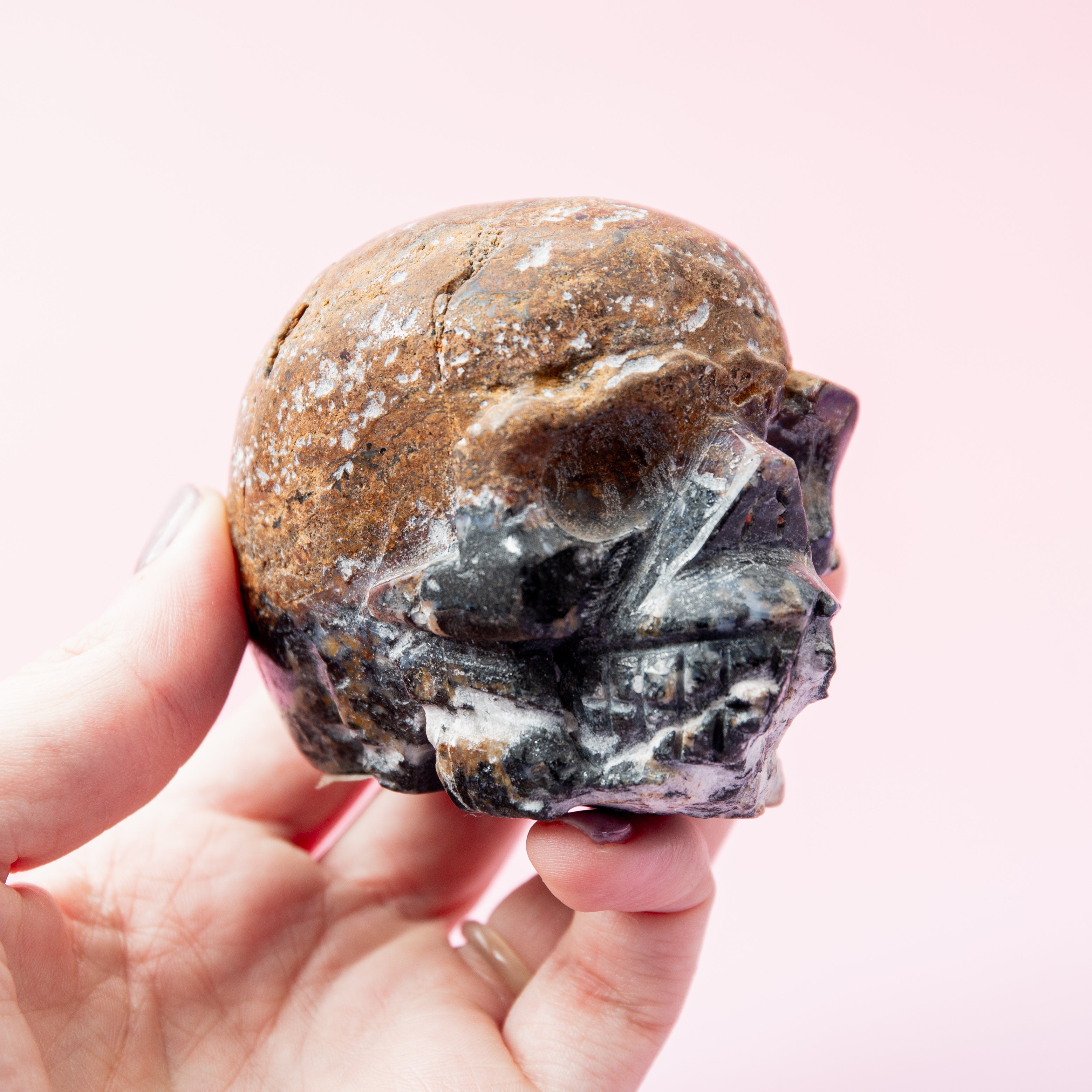 Ocean Jasper Skull - 6cm