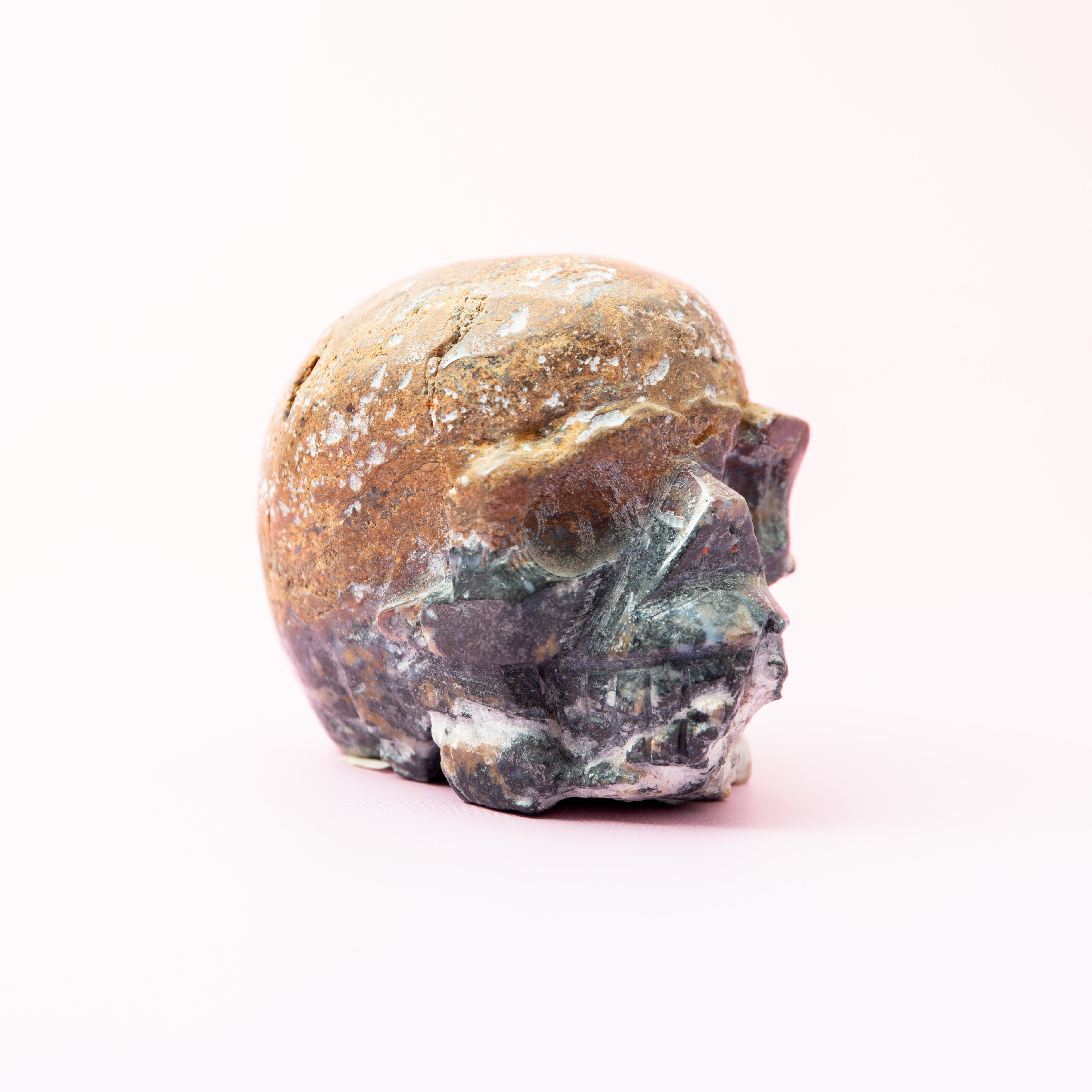 Ocean Jasper Skull - 6cm