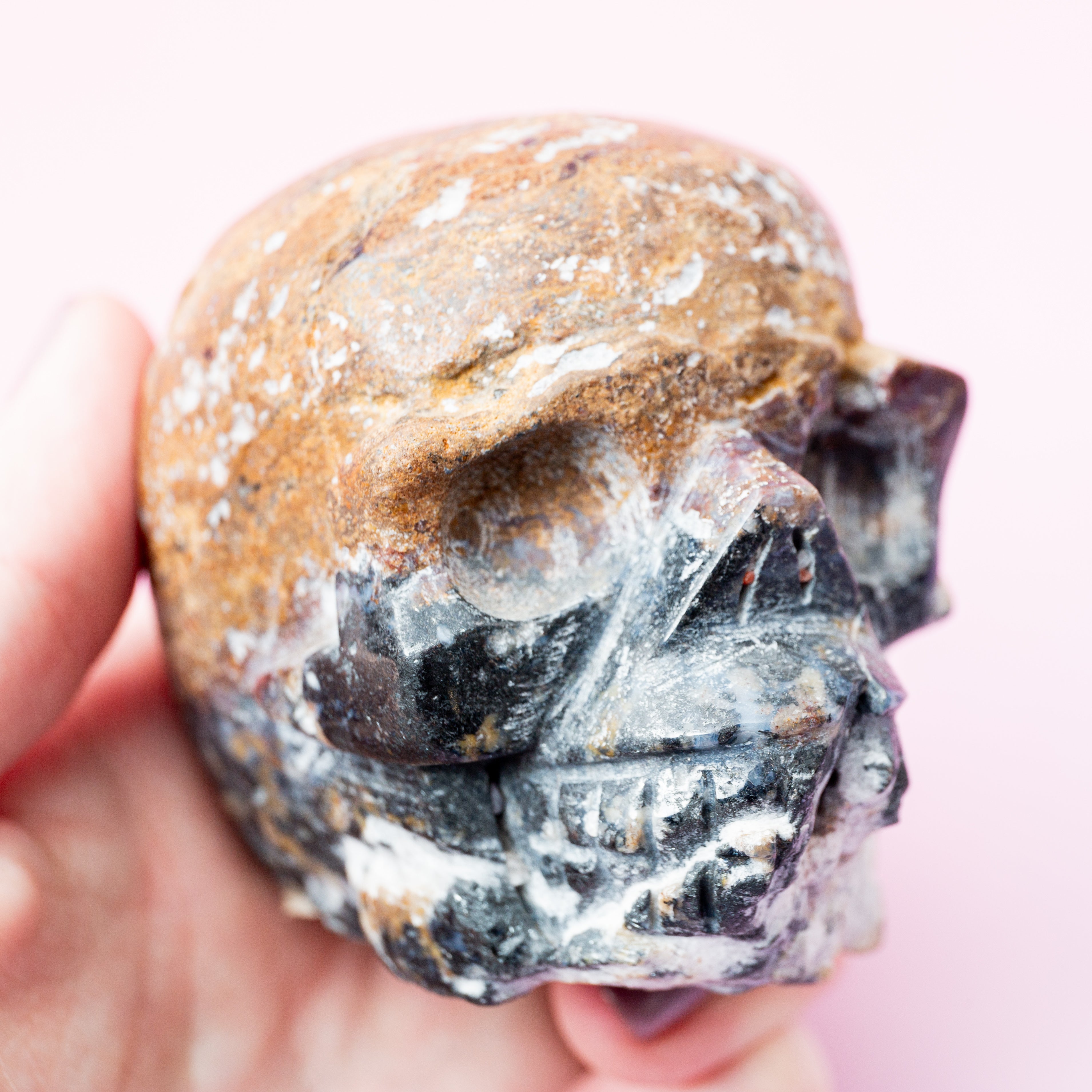 Ocean Jasper Skull - 6cm